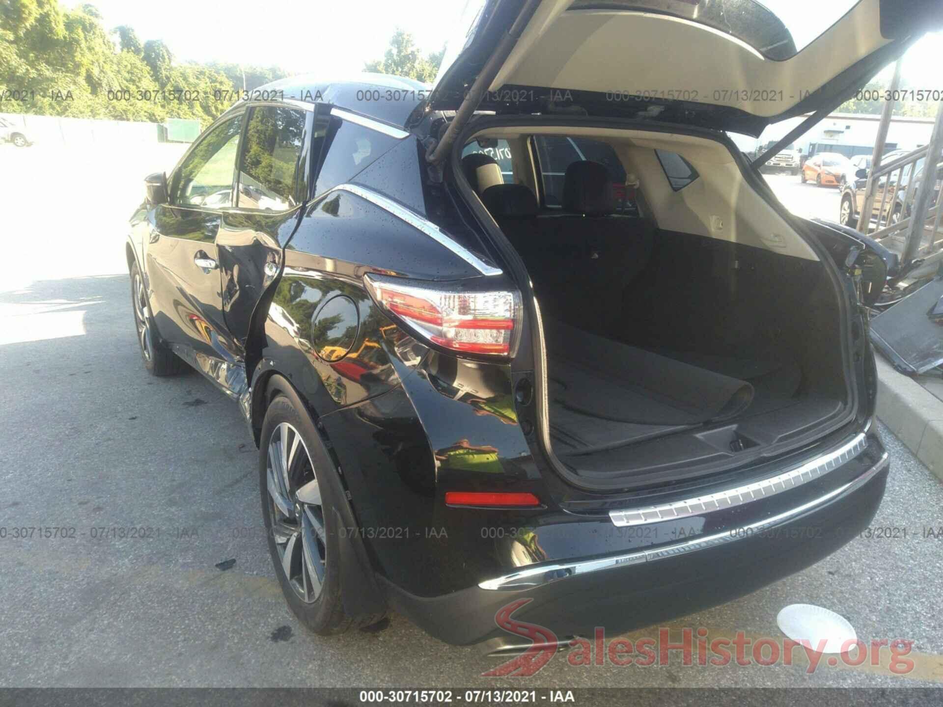 5N1AZ2MH0JN184023 2018 NISSAN MURANO