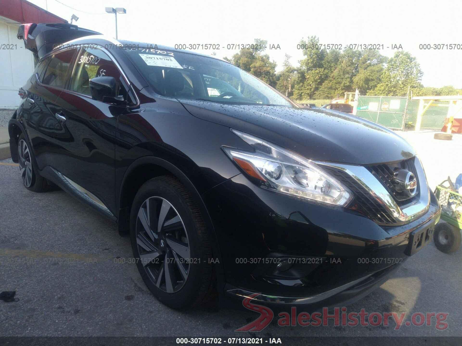 5N1AZ2MH0JN184023 2018 NISSAN MURANO