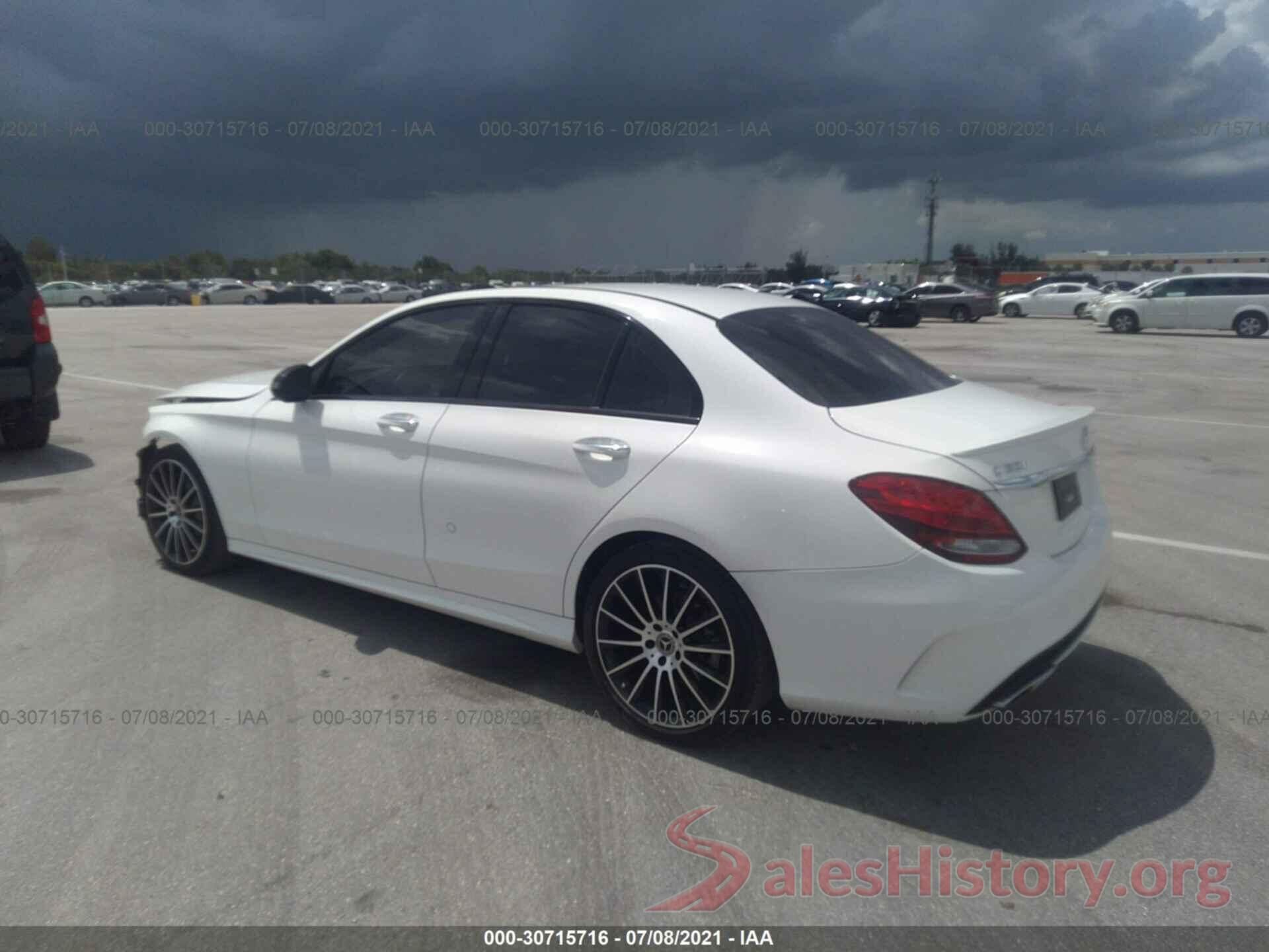 55SWF4JB4JU260757 2018 MERCEDES-BENZ C-CLASS