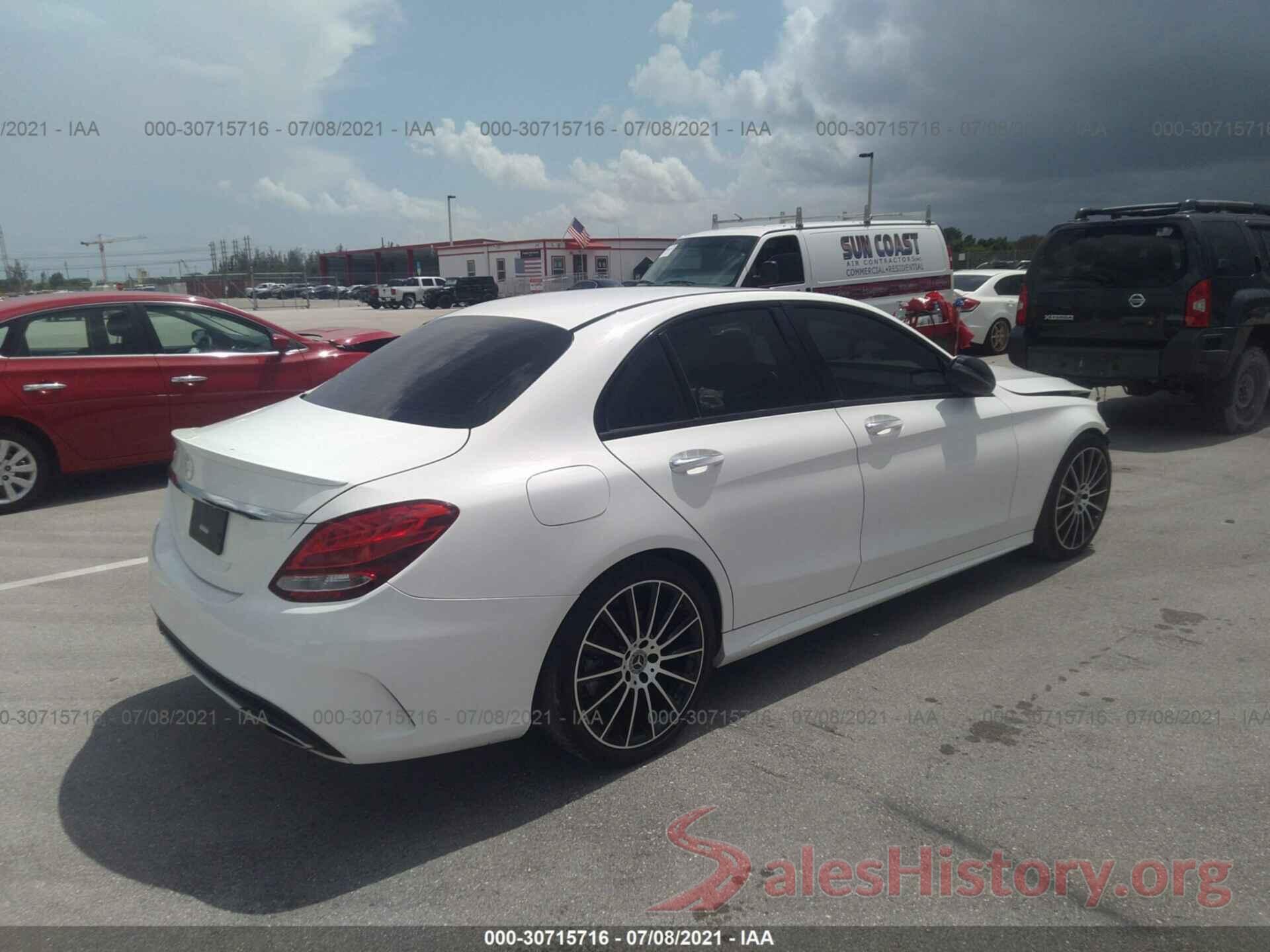 55SWF4JB4JU260757 2018 MERCEDES-BENZ C-CLASS