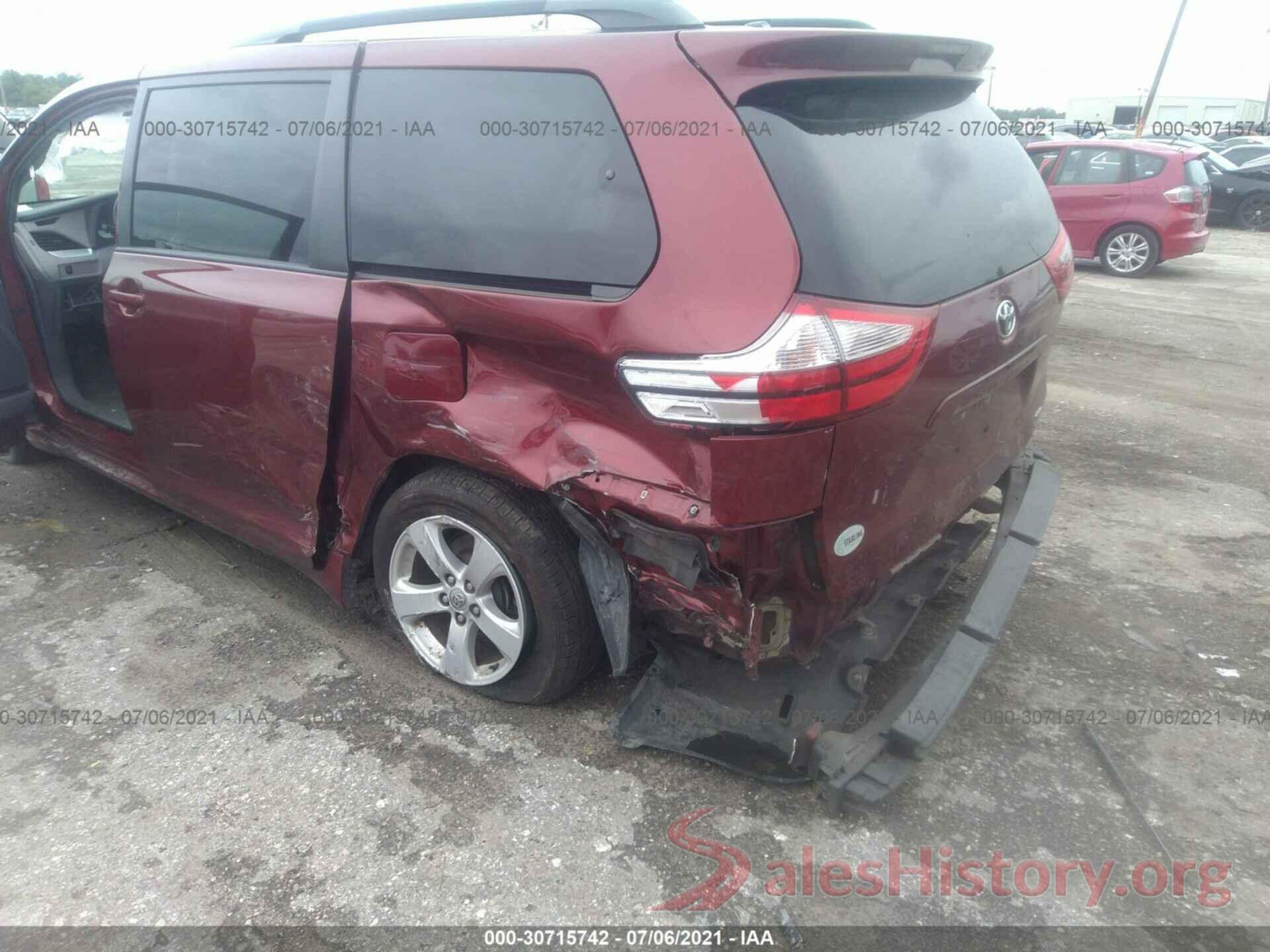 5TDKZ3DC7HS803546 2017 TOYOTA SIENNA