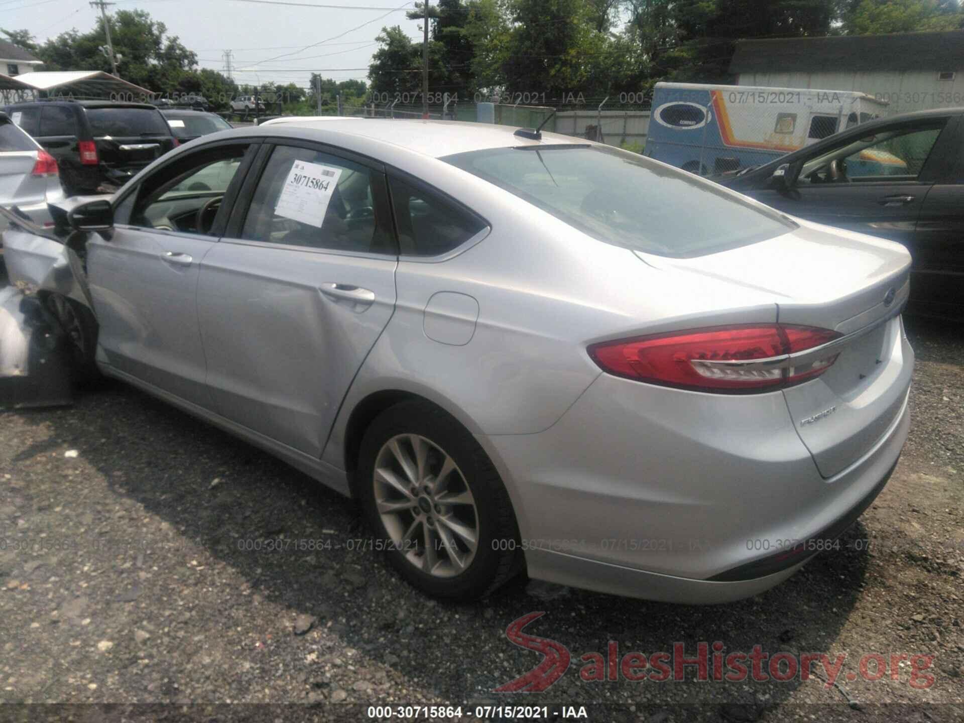 3FA6P0H72HR235363 2017 FORD FUSION