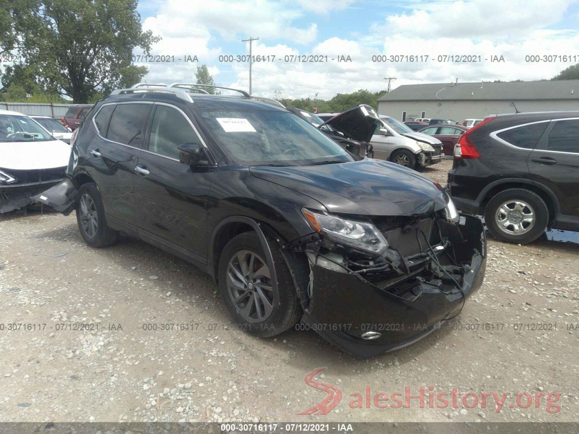 5N1AT2MVXGC824394 2016 NISSAN ROGUE