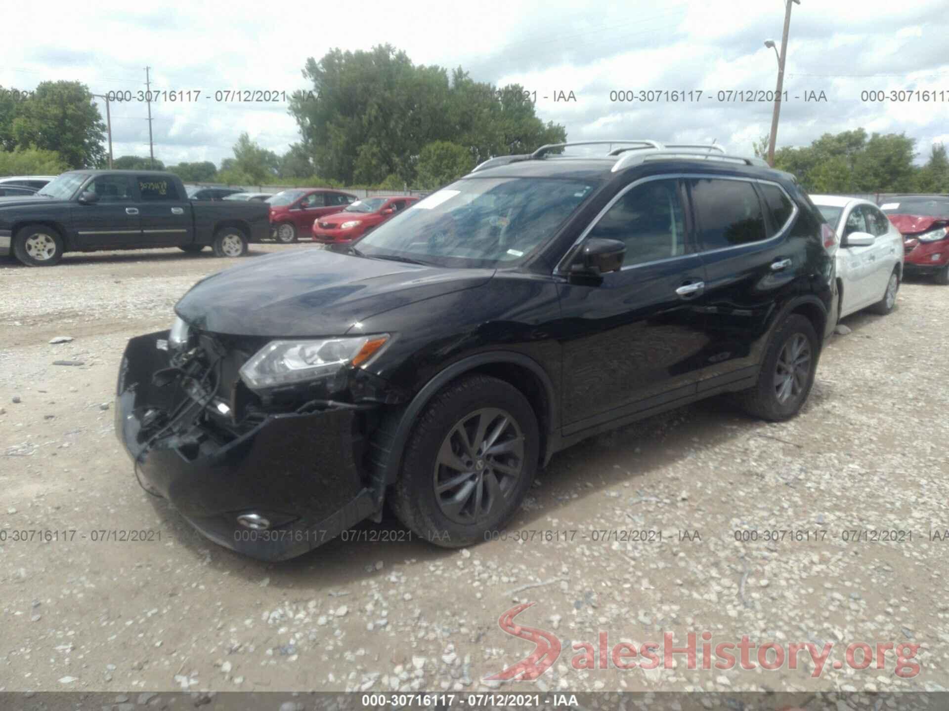 5N1AT2MVXGC824394 2016 NISSAN ROGUE