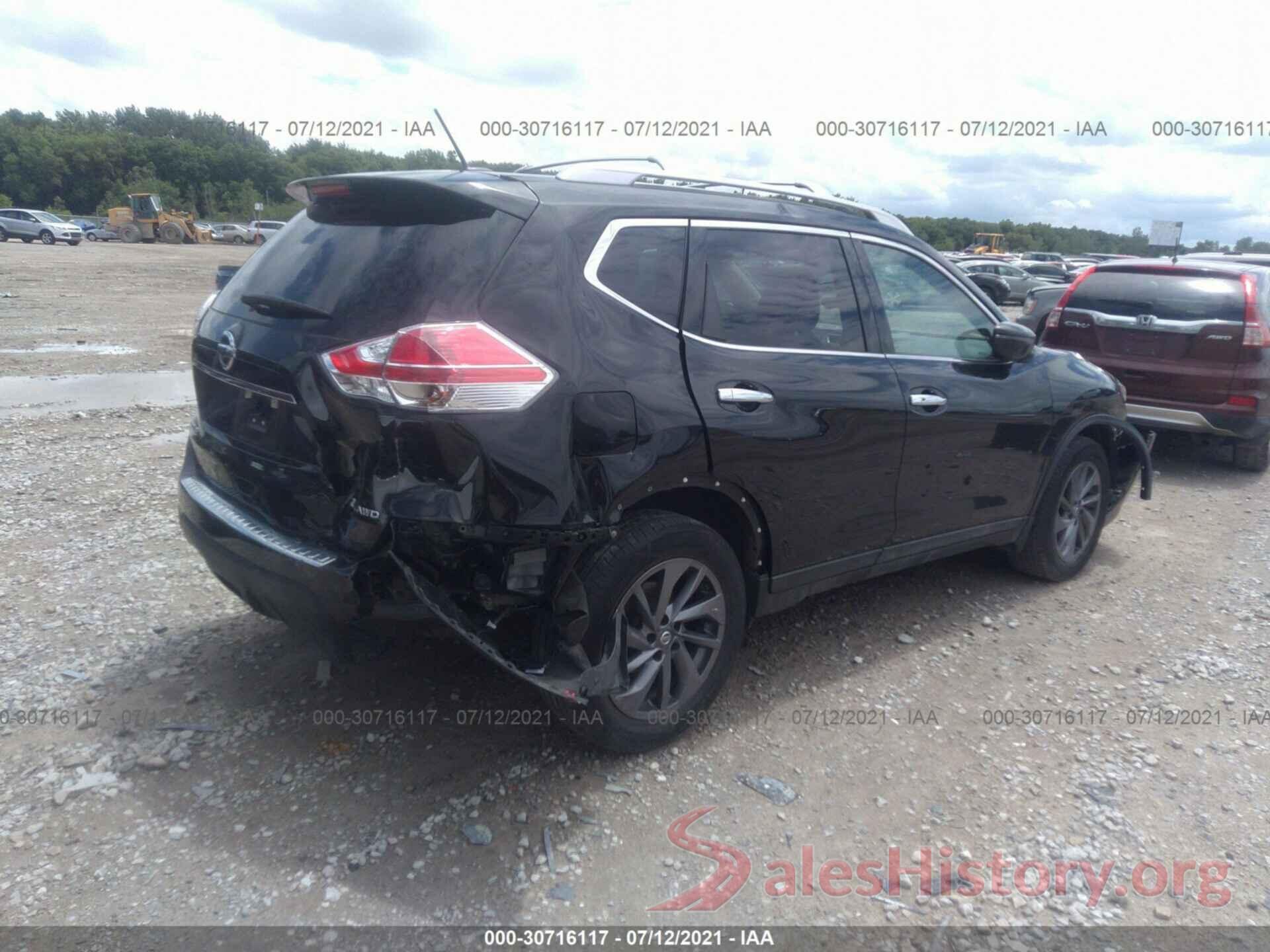 5N1AT2MVXGC824394 2016 NISSAN ROGUE