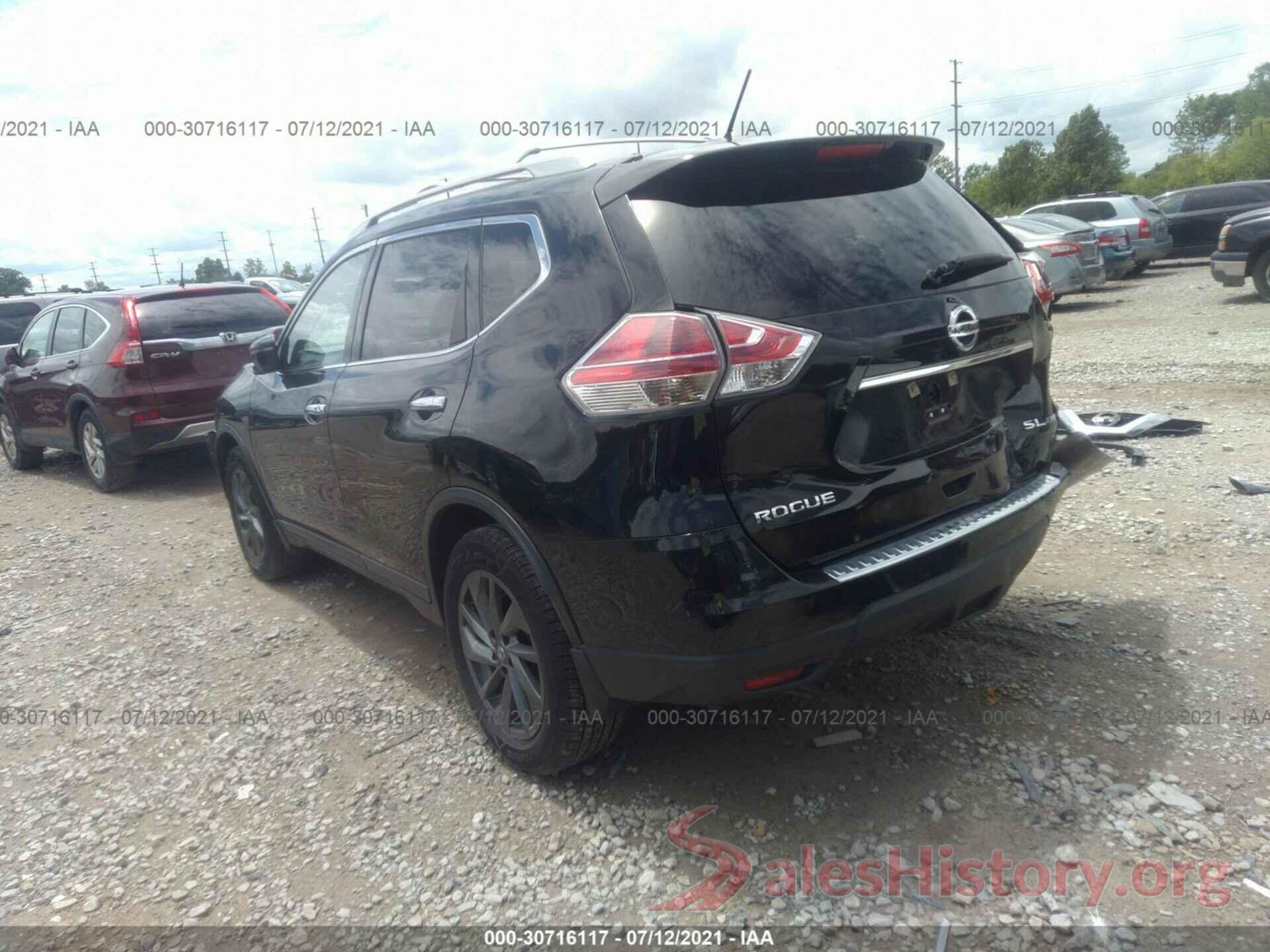 5N1AT2MVXGC824394 2016 NISSAN ROGUE