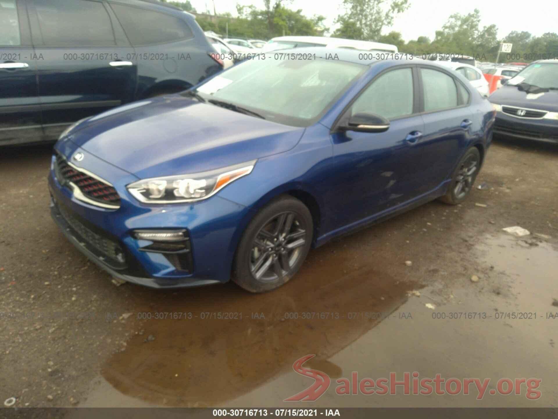 3KPF34AD1LE207132 2020 KIA FORTE