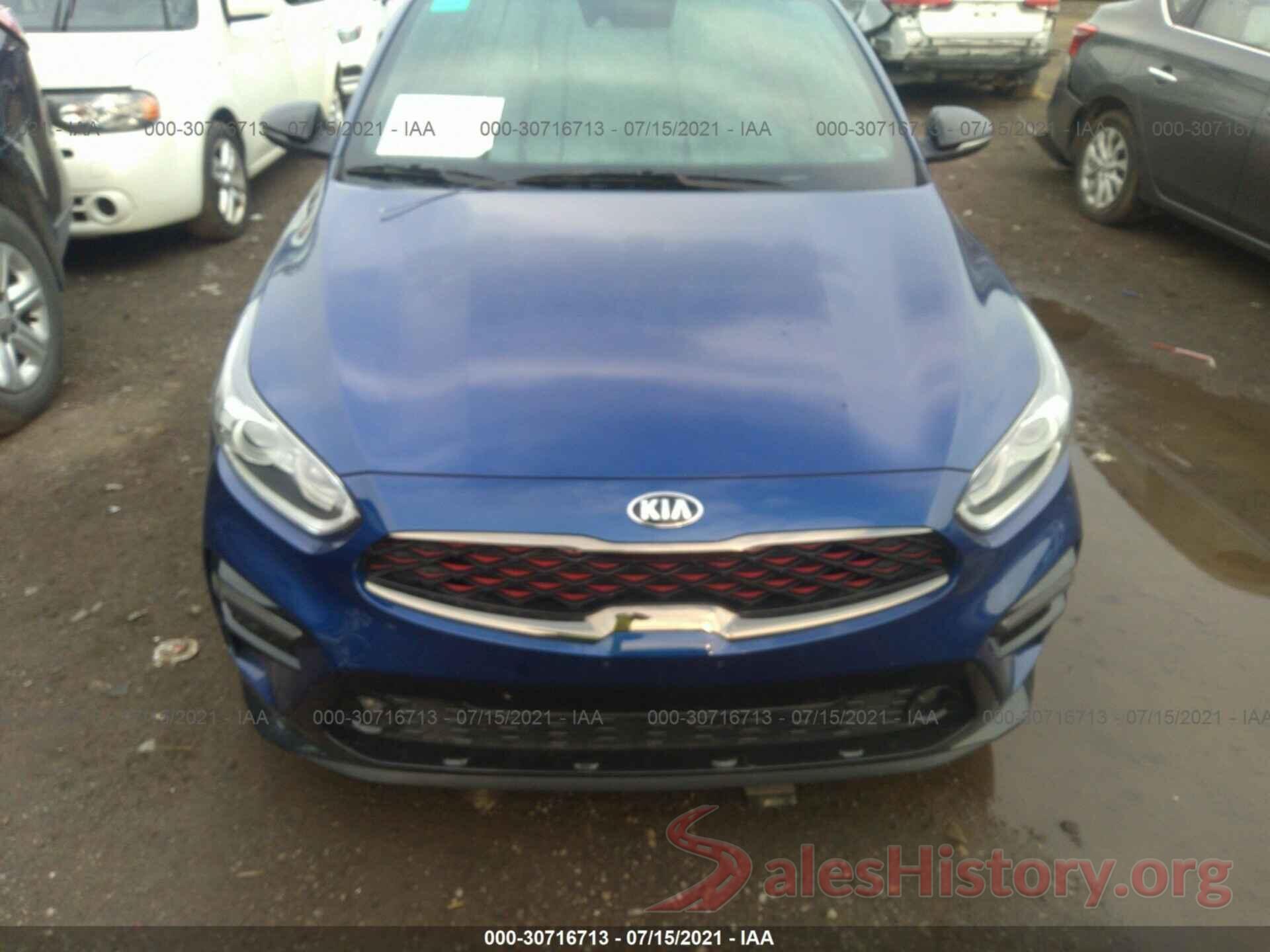 3KPF34AD1LE207132 2020 KIA FORTE