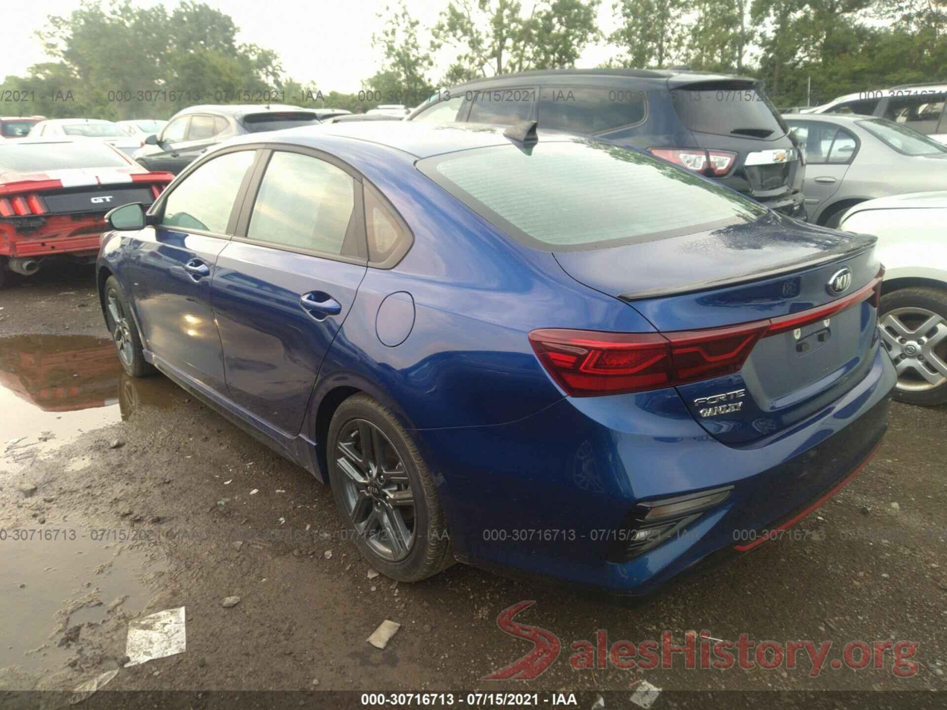 3KPF34AD1LE207132 2020 KIA FORTE