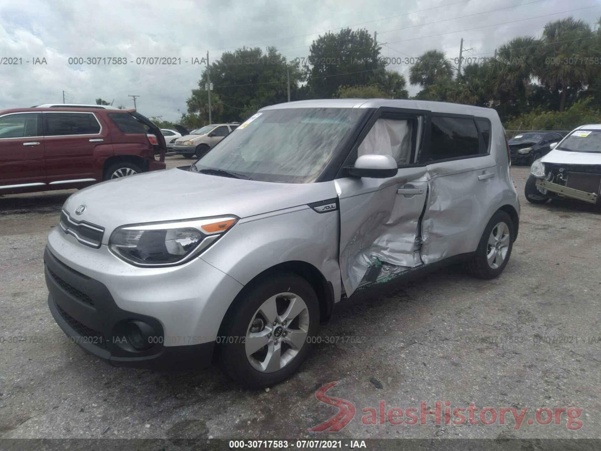 KNDJN2A26K7693720 2019 KIA SOUL