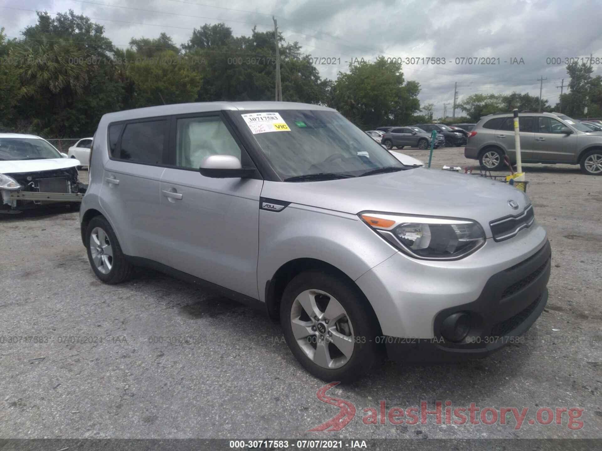 KNDJN2A26K7693720 2019 KIA SOUL