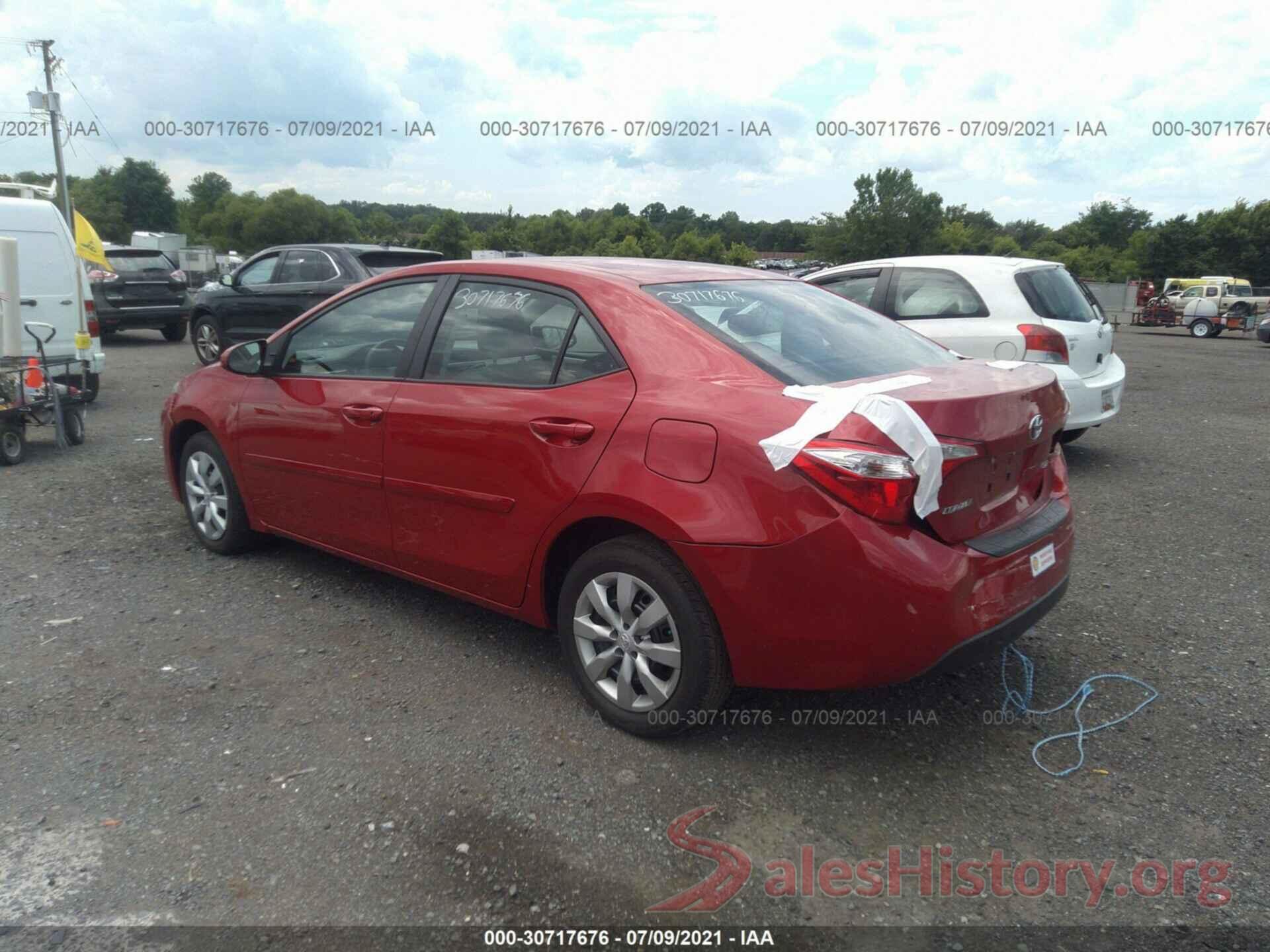 2T1BURHE8GC739862 2016 TOYOTA COROLLA