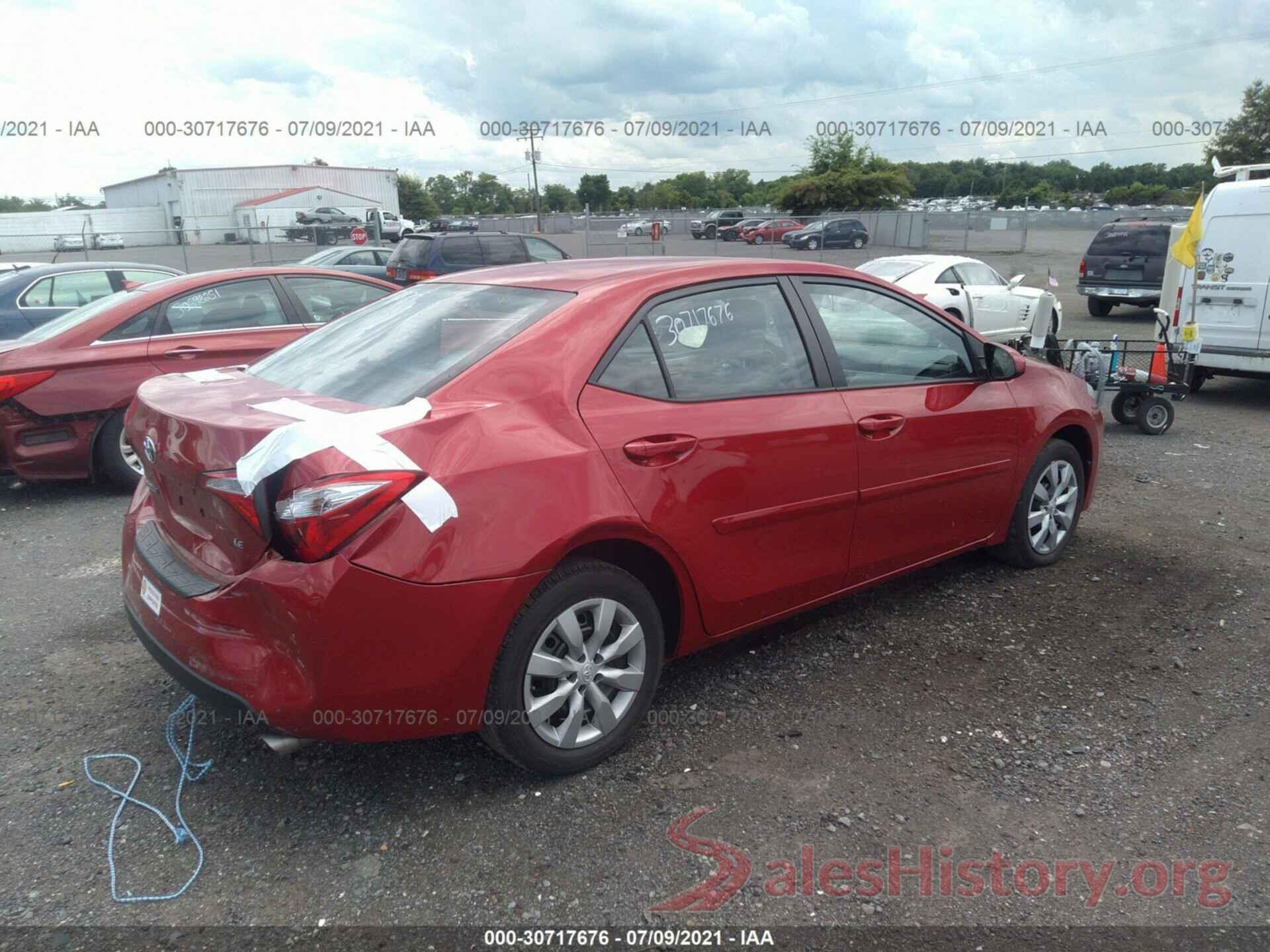 2T1BURHE8GC739862 2016 TOYOTA COROLLA