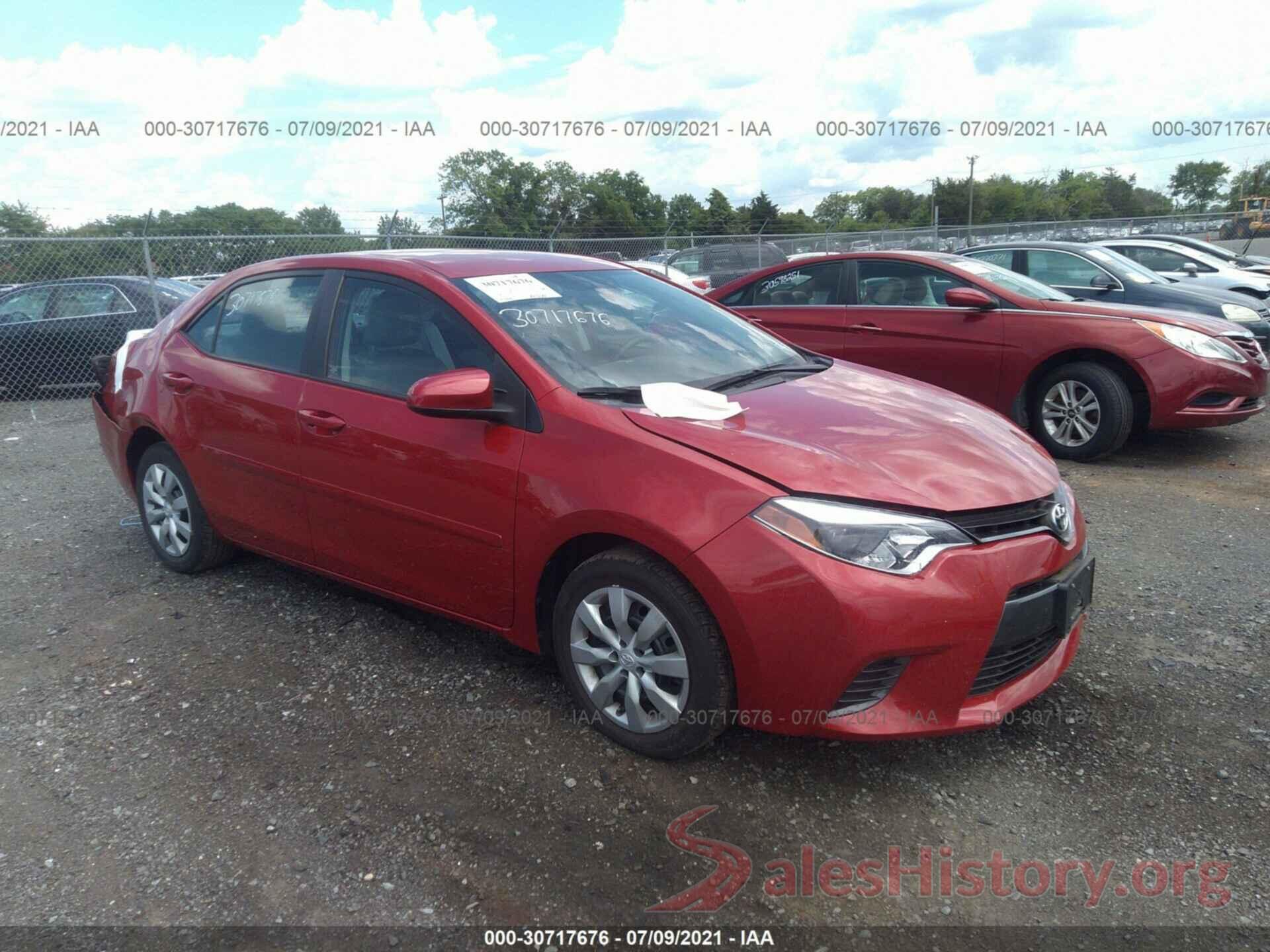 2T1BURHE8GC739862 2016 TOYOTA COROLLA