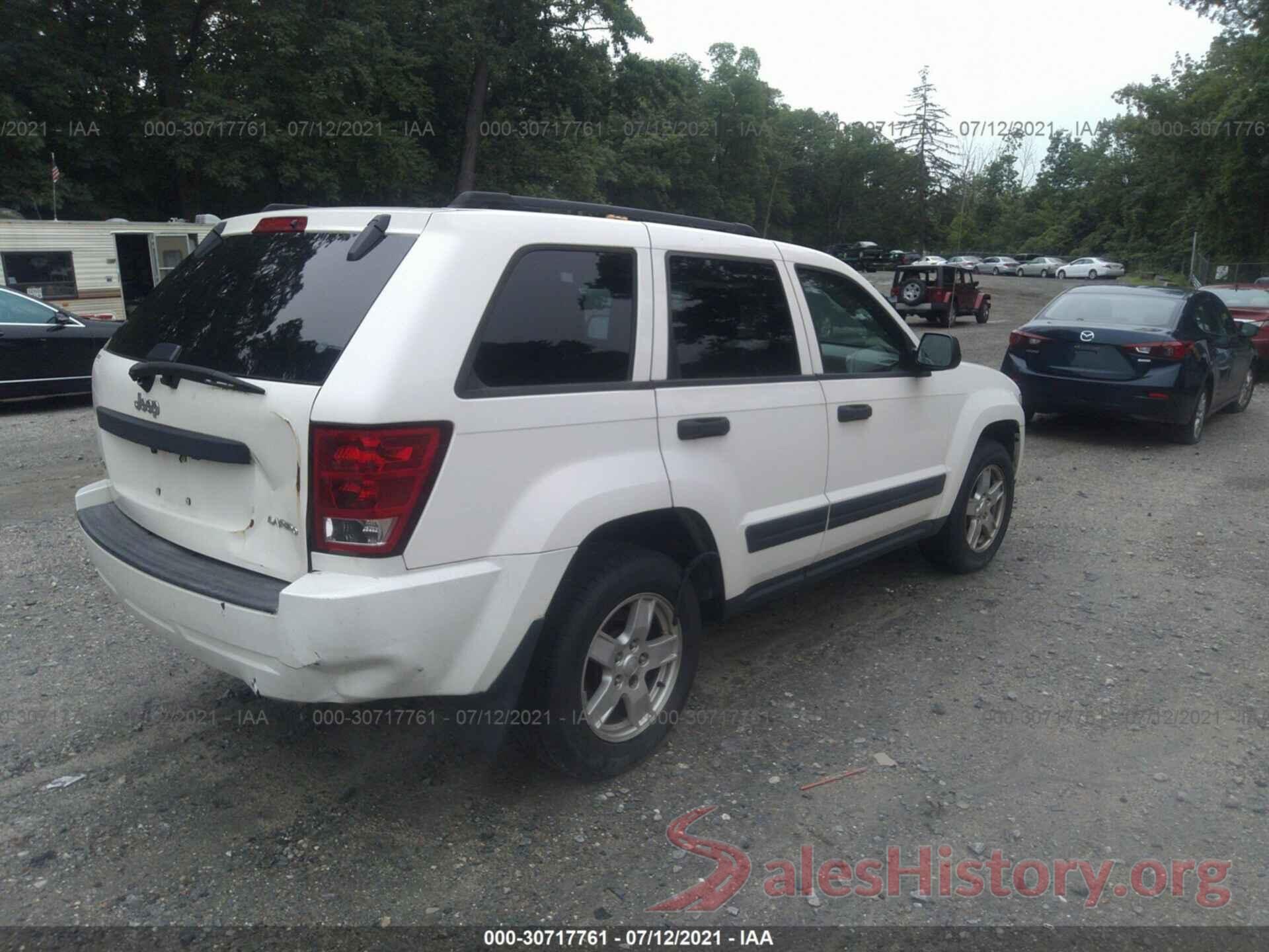 5XXGT4L38LG404668 2005 JEEP GRAND CHEROKEE