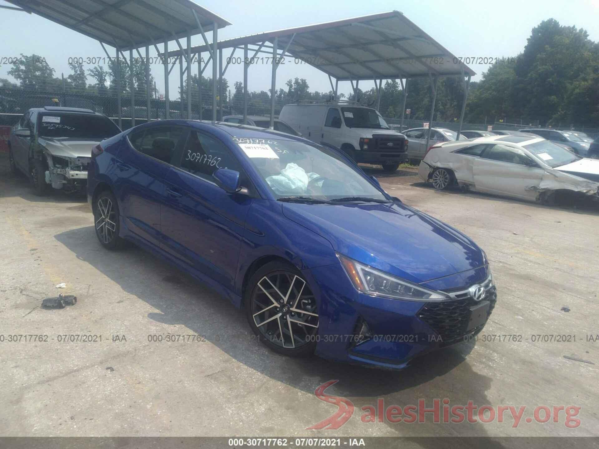 KMHD04LBXLU086125 2020 HYUNDAI ELANTRA