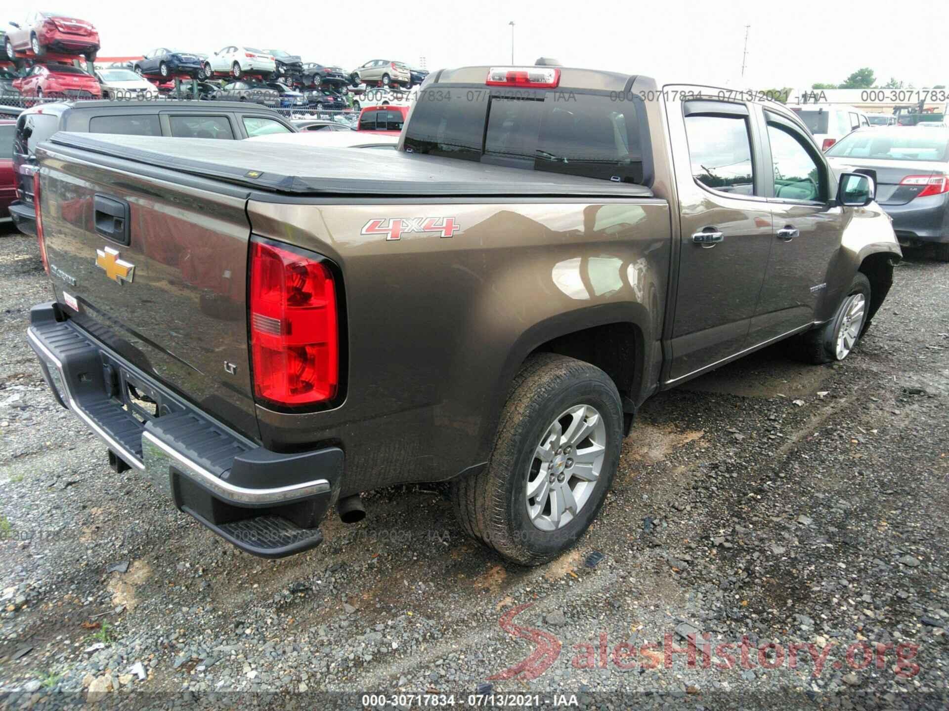 1GCGTCE31G1217359 2016 CHEVROLET COLORADO