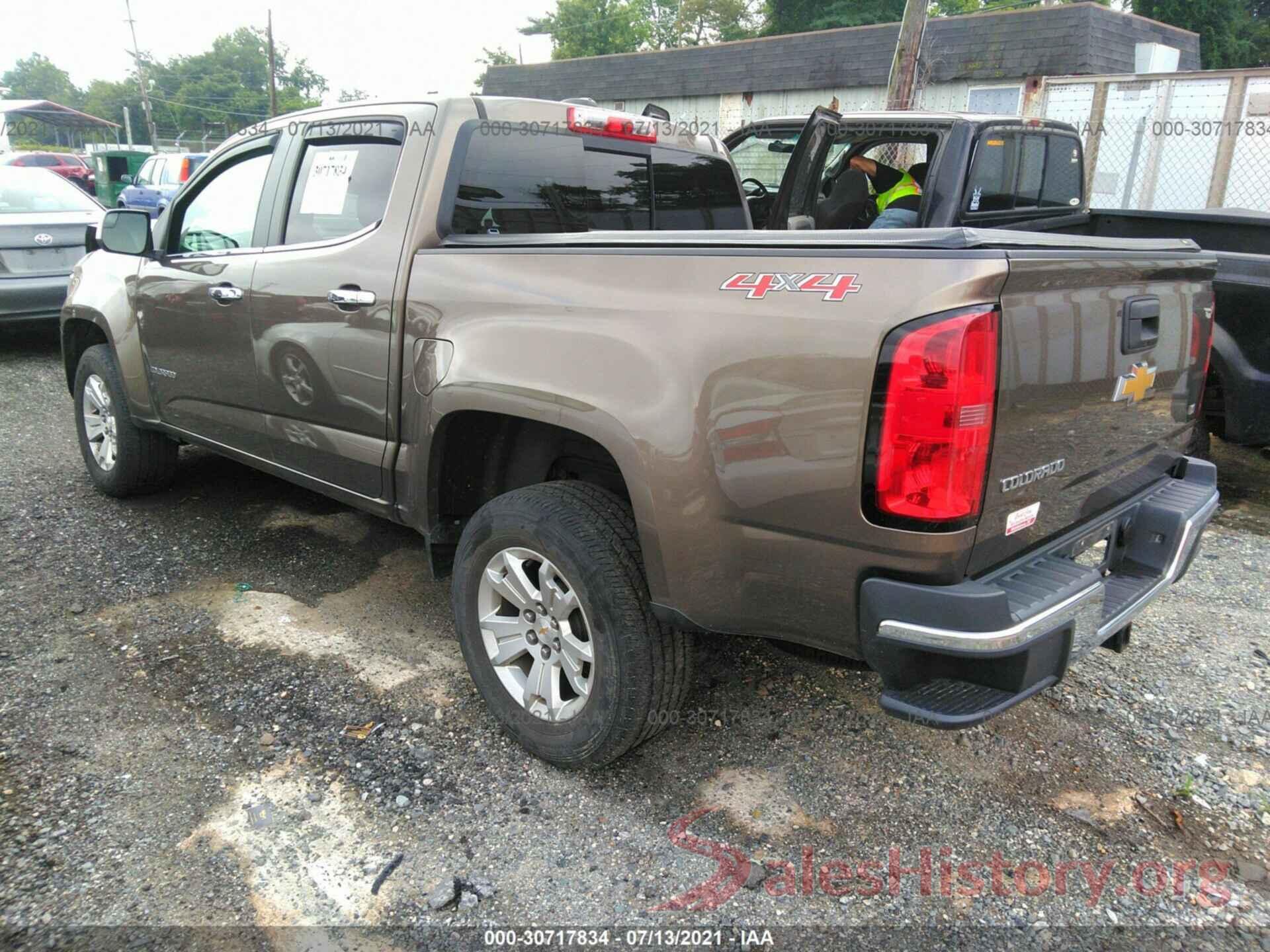 1GCGTCE31G1217359 2016 CHEVROLET COLORADO