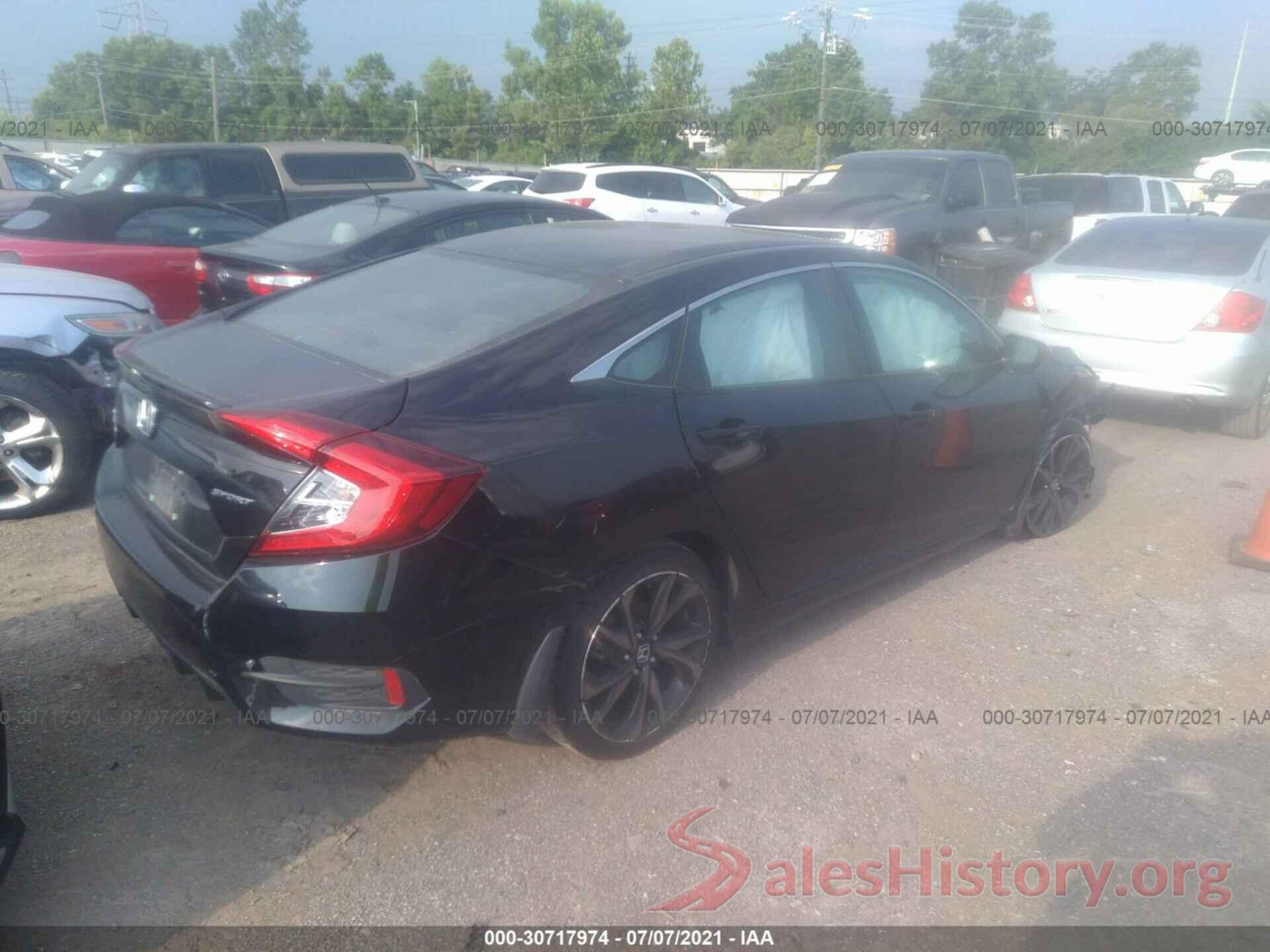 2HGFC2F86KH545498 2019 HONDA CIVIC SEDAN