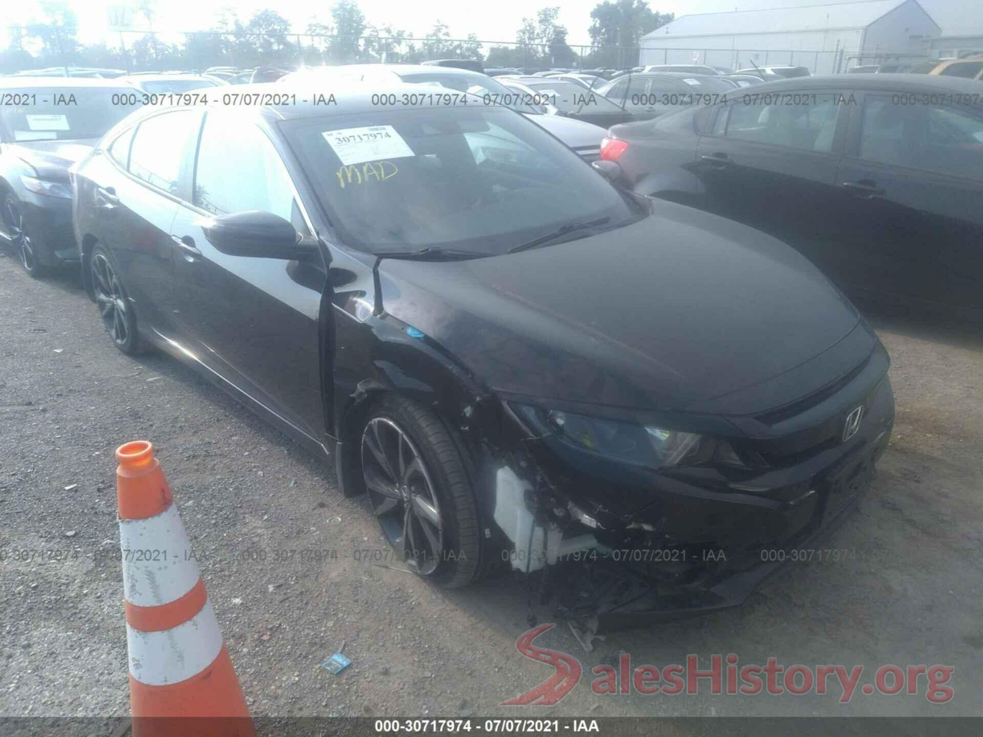 2HGFC2F86KH545498 2019 HONDA CIVIC SEDAN