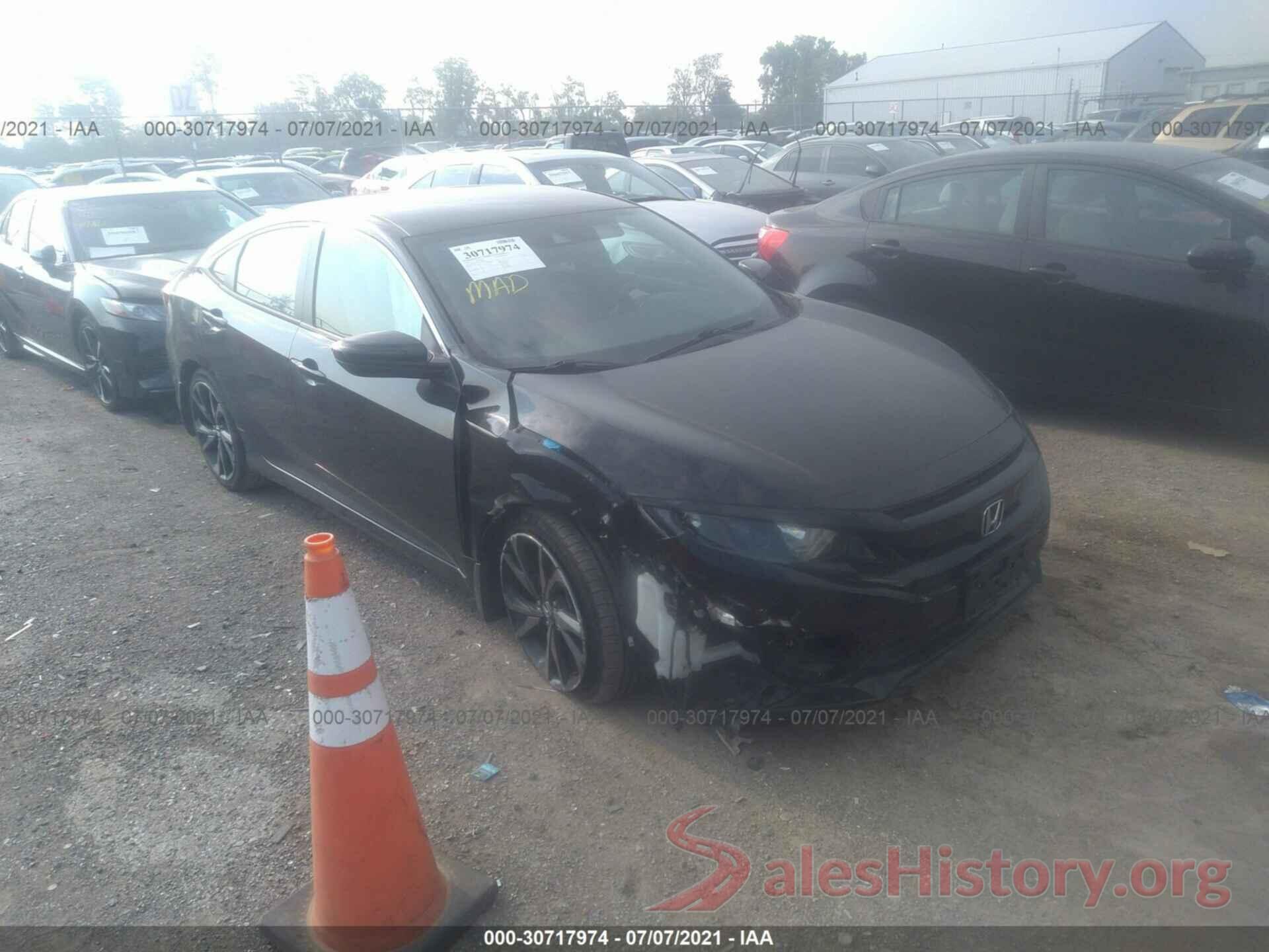 2HGFC2F86KH545498 2019 HONDA CIVIC SEDAN