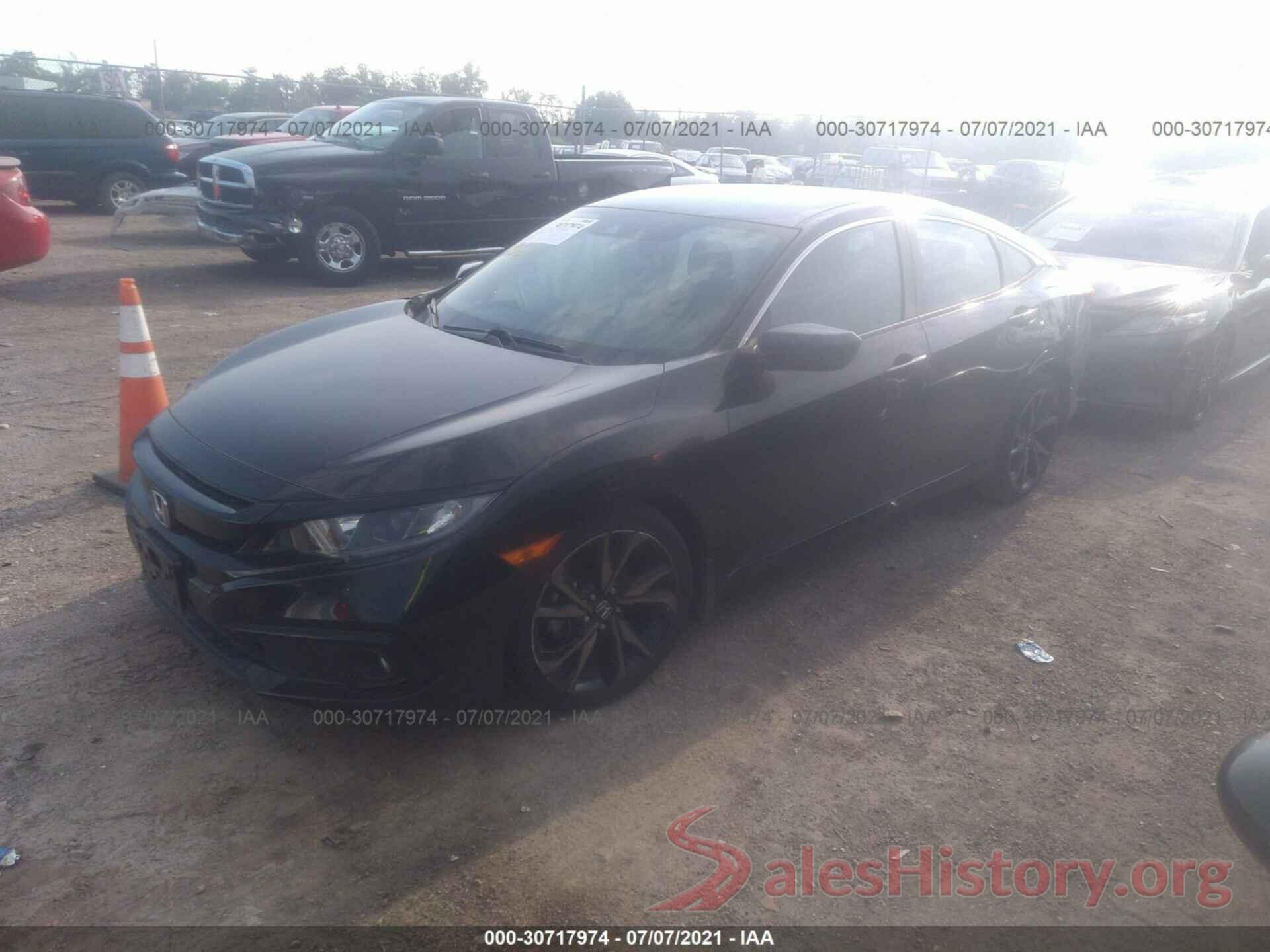 2HGFC2F86KH545498 2019 HONDA CIVIC SEDAN