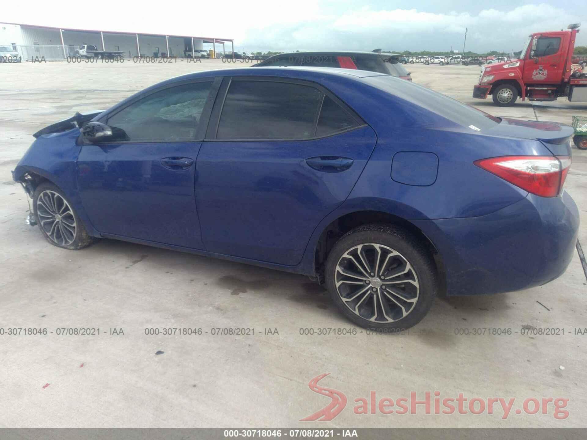 5YFBURHE9GP510462 2016 TOYOTA COROLLA