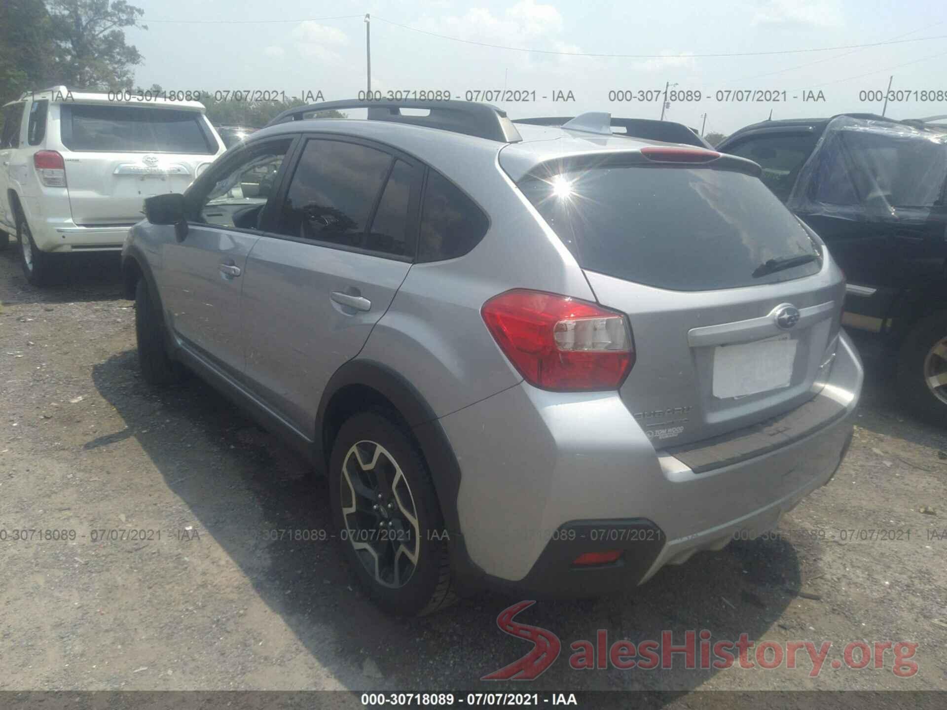 JF2GPALC9H8270168 2017 SUBARU CROSSTREK