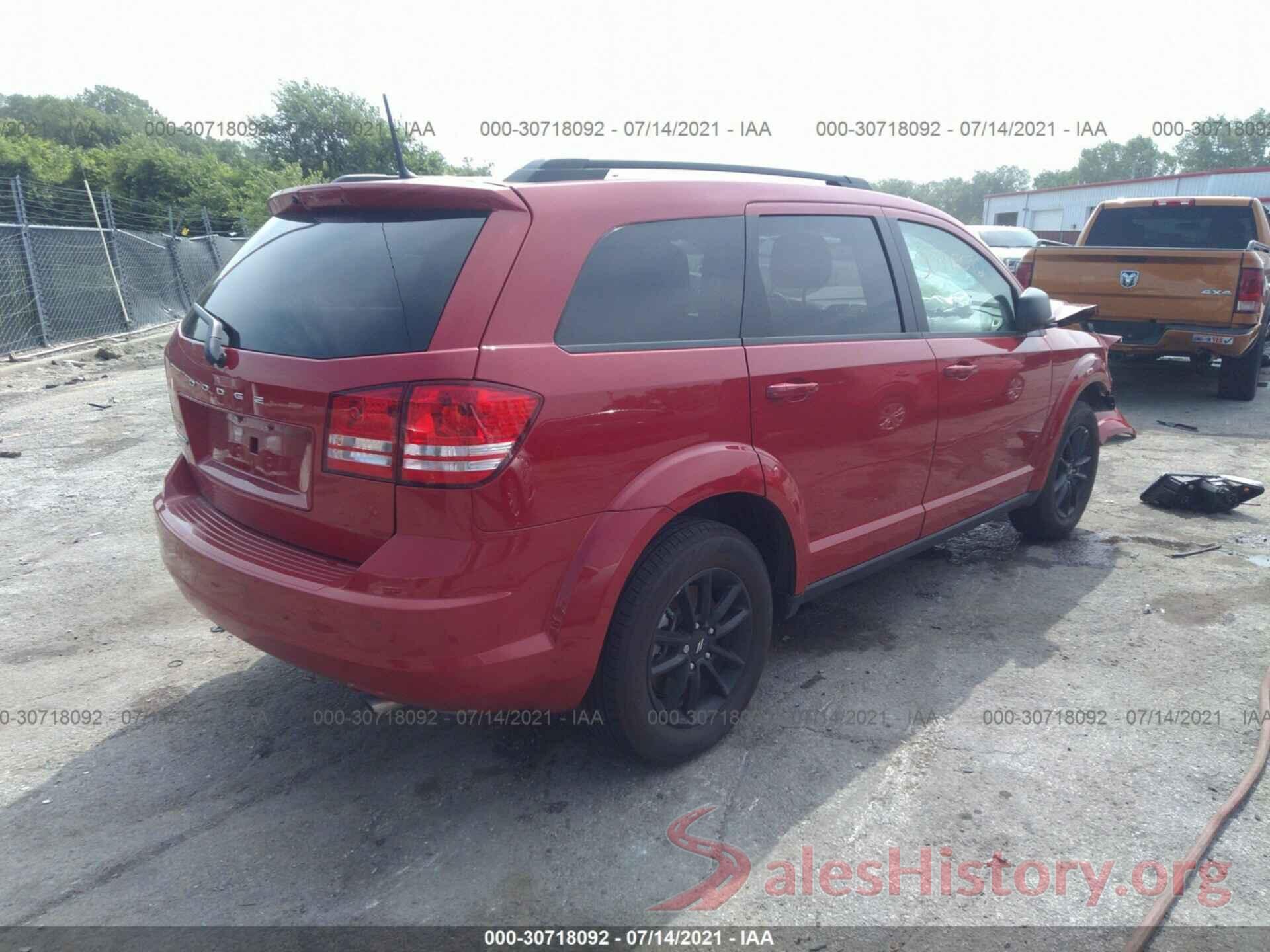 3C4PDCAB0LT274178 2020 DODGE JOURNEY