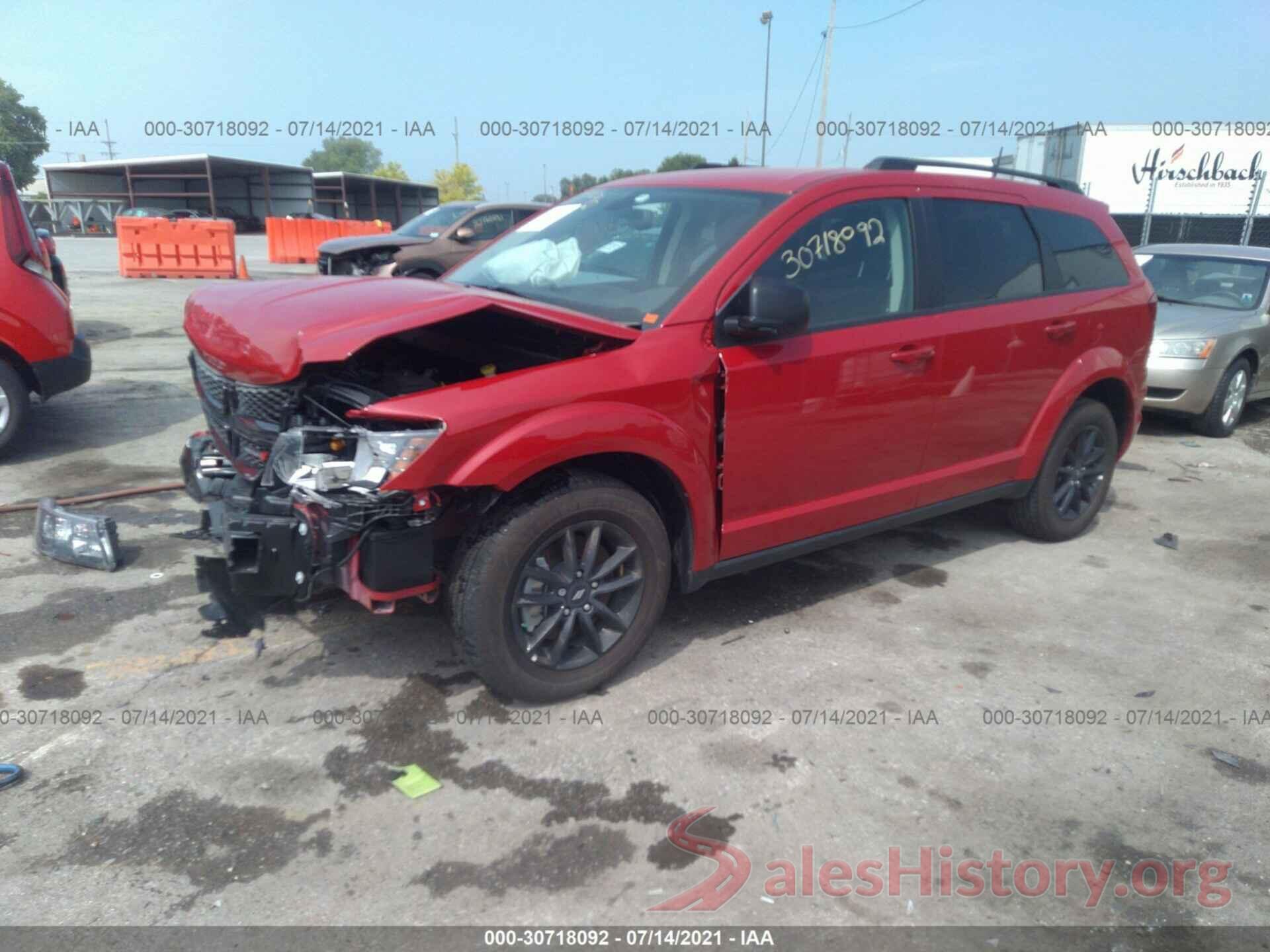 3C4PDCAB0LT274178 2020 DODGE JOURNEY