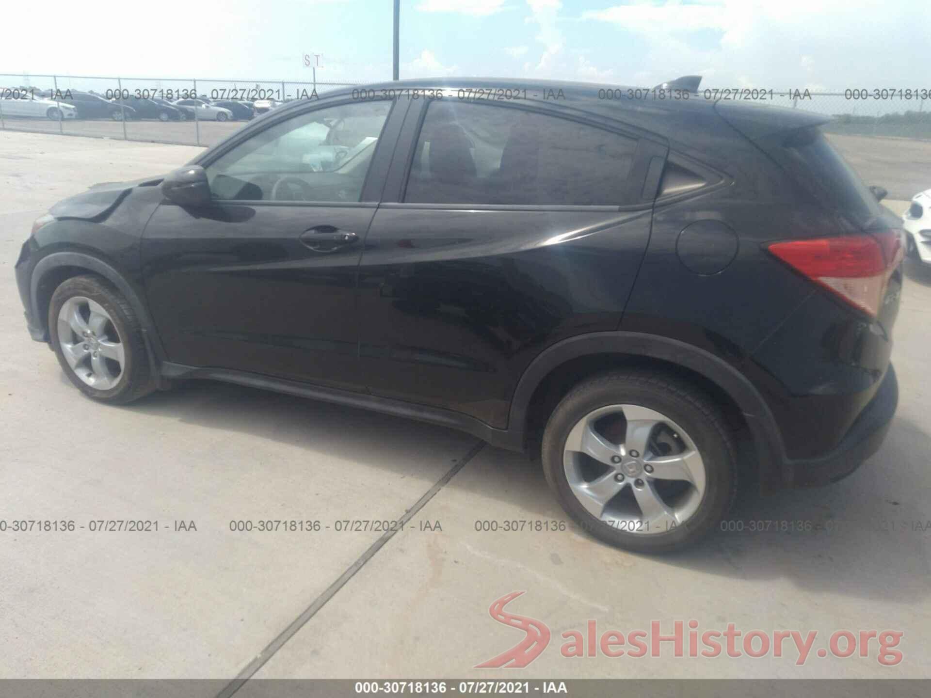 3CZRU5H59GM706684 2016 HONDA HR-V