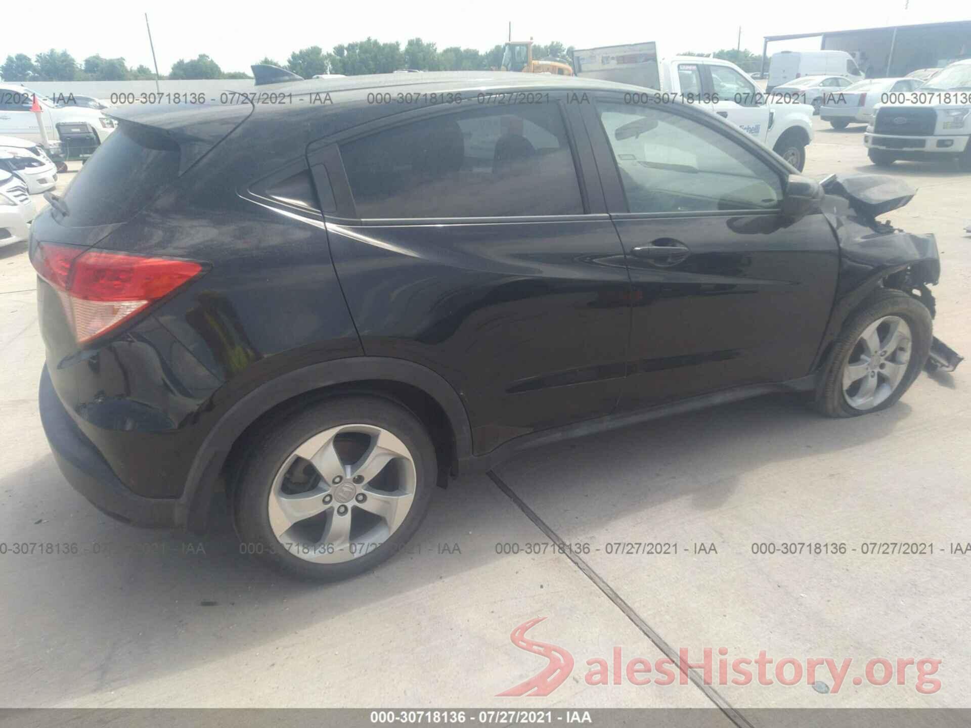 3CZRU5H59GM706684 2016 HONDA HR-V