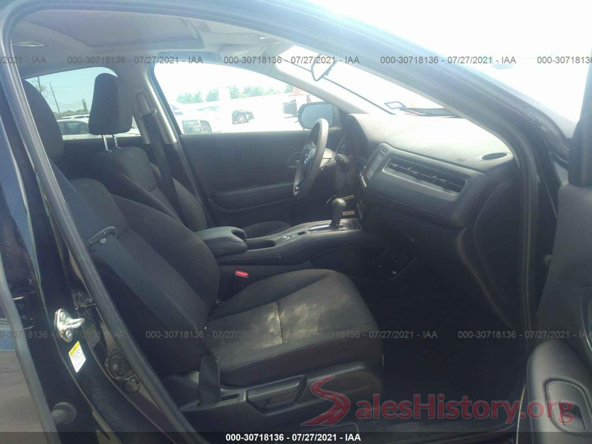 3CZRU5H59GM706684 2016 HONDA HR-V