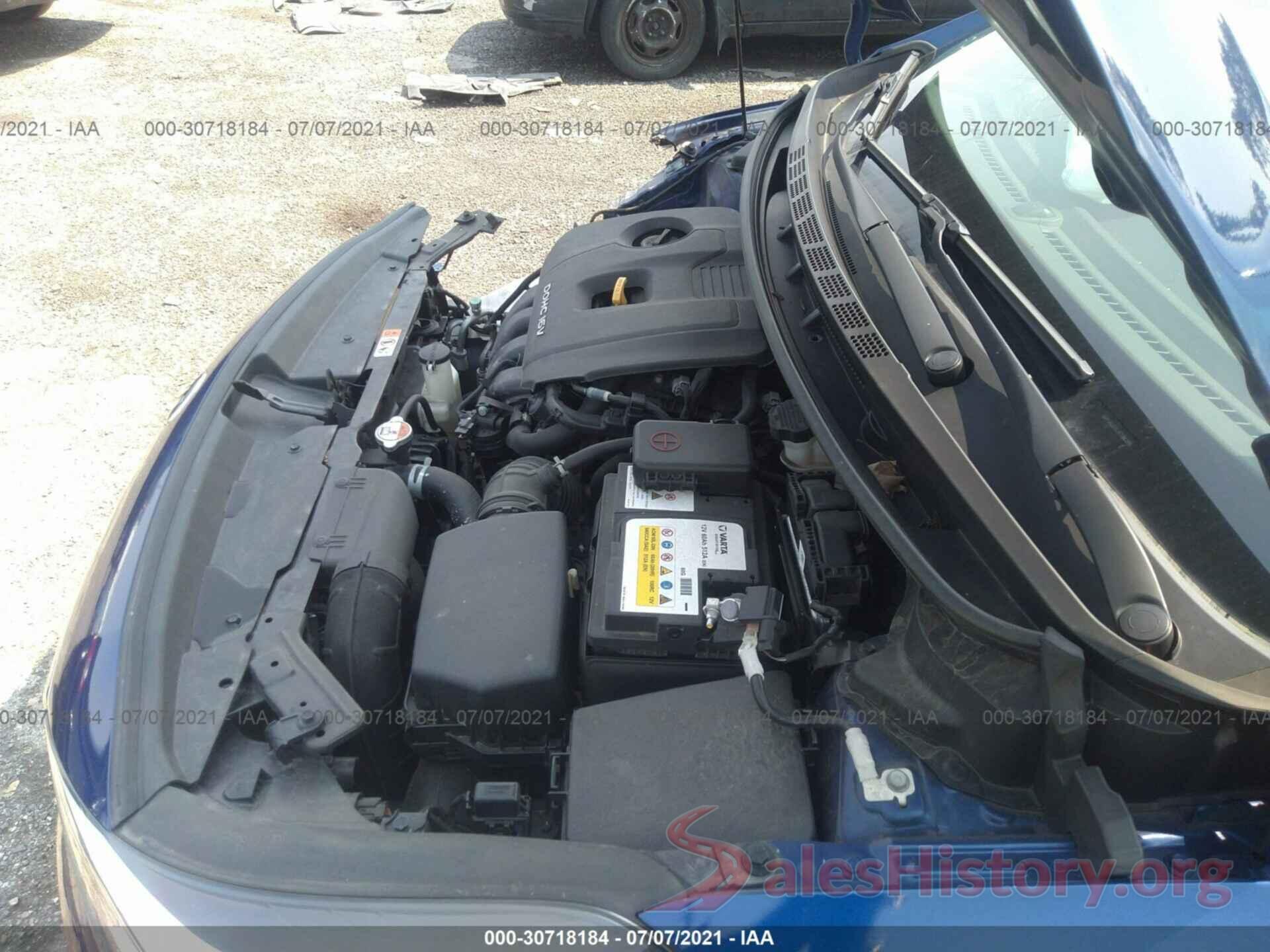 3KPFK4A70JE184288 2018 KIA FORTE