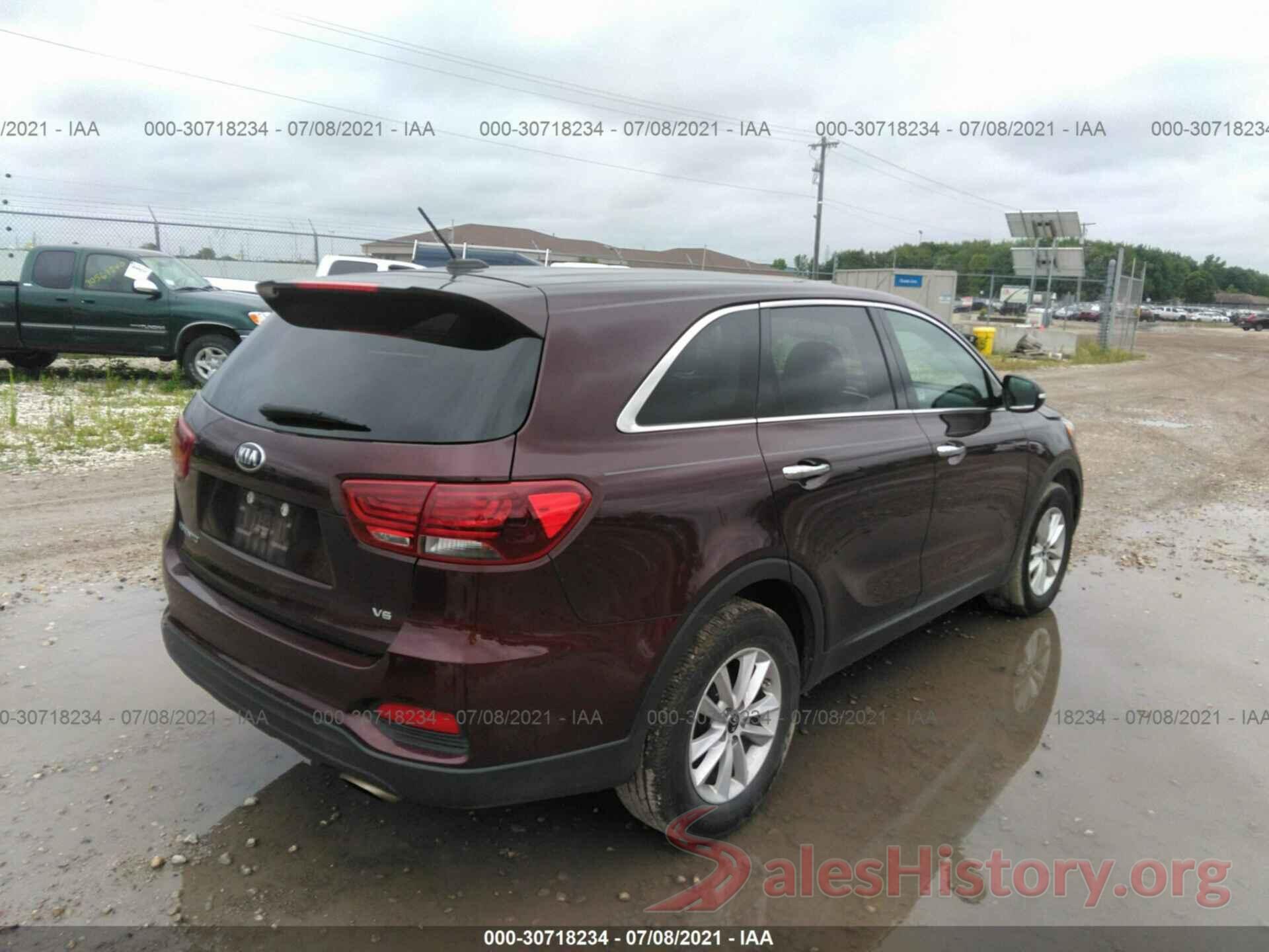 5XYPG4A57KG509351 2019 KIA SORENTO