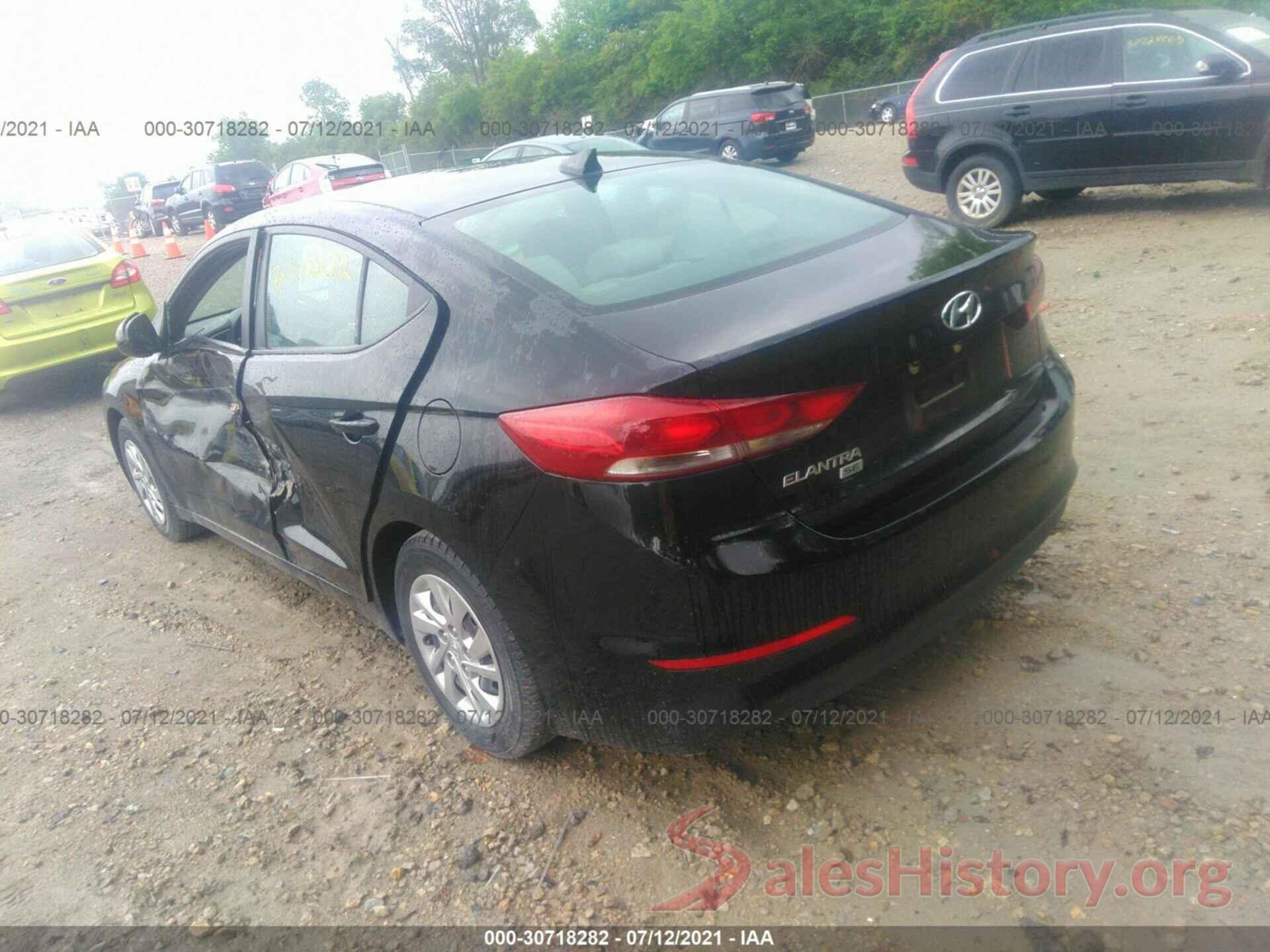 KMHD74LF4HU115107 2017 HYUNDAI ELANTRA