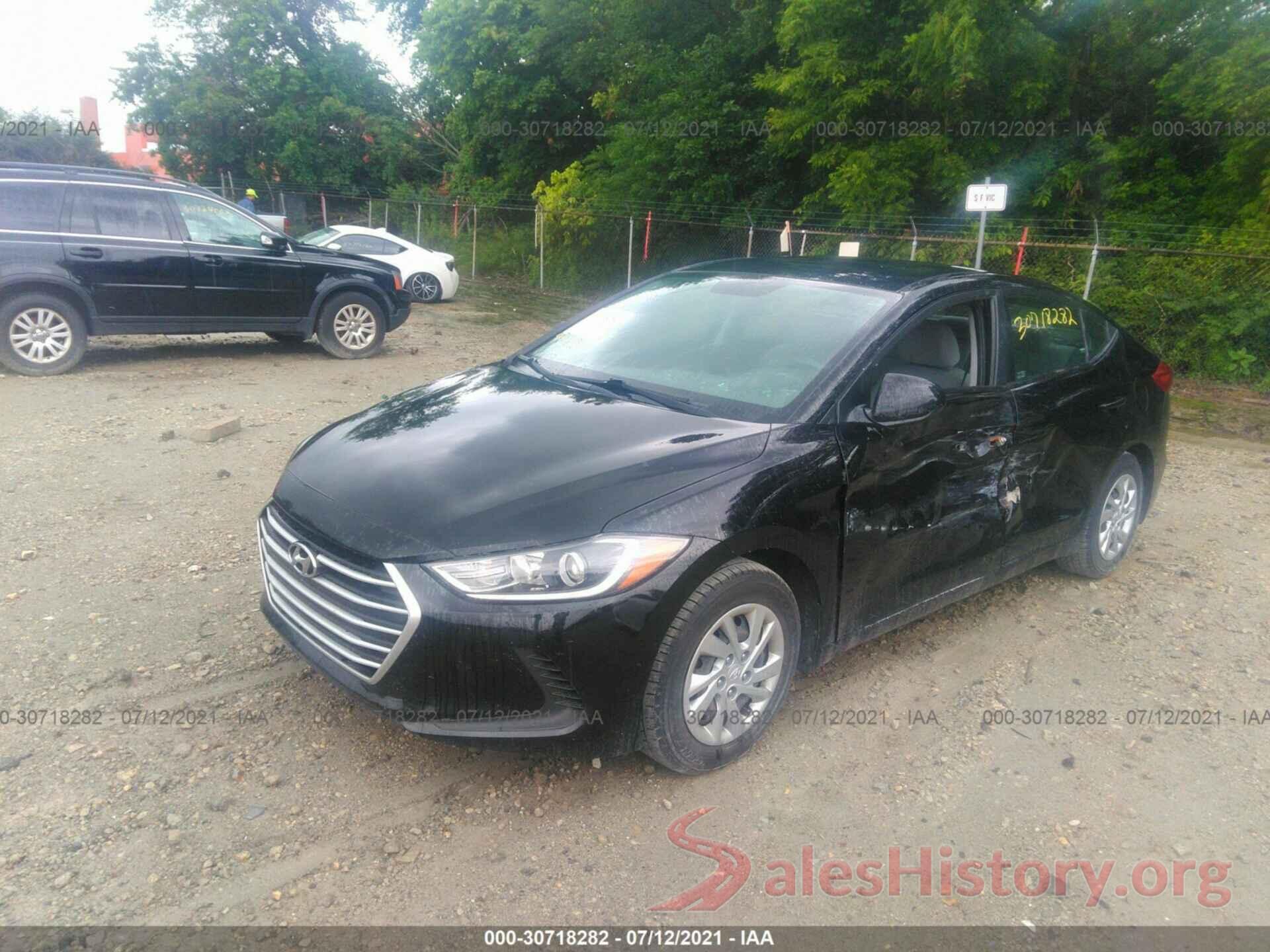 KMHD74LF4HU115107 2017 HYUNDAI ELANTRA