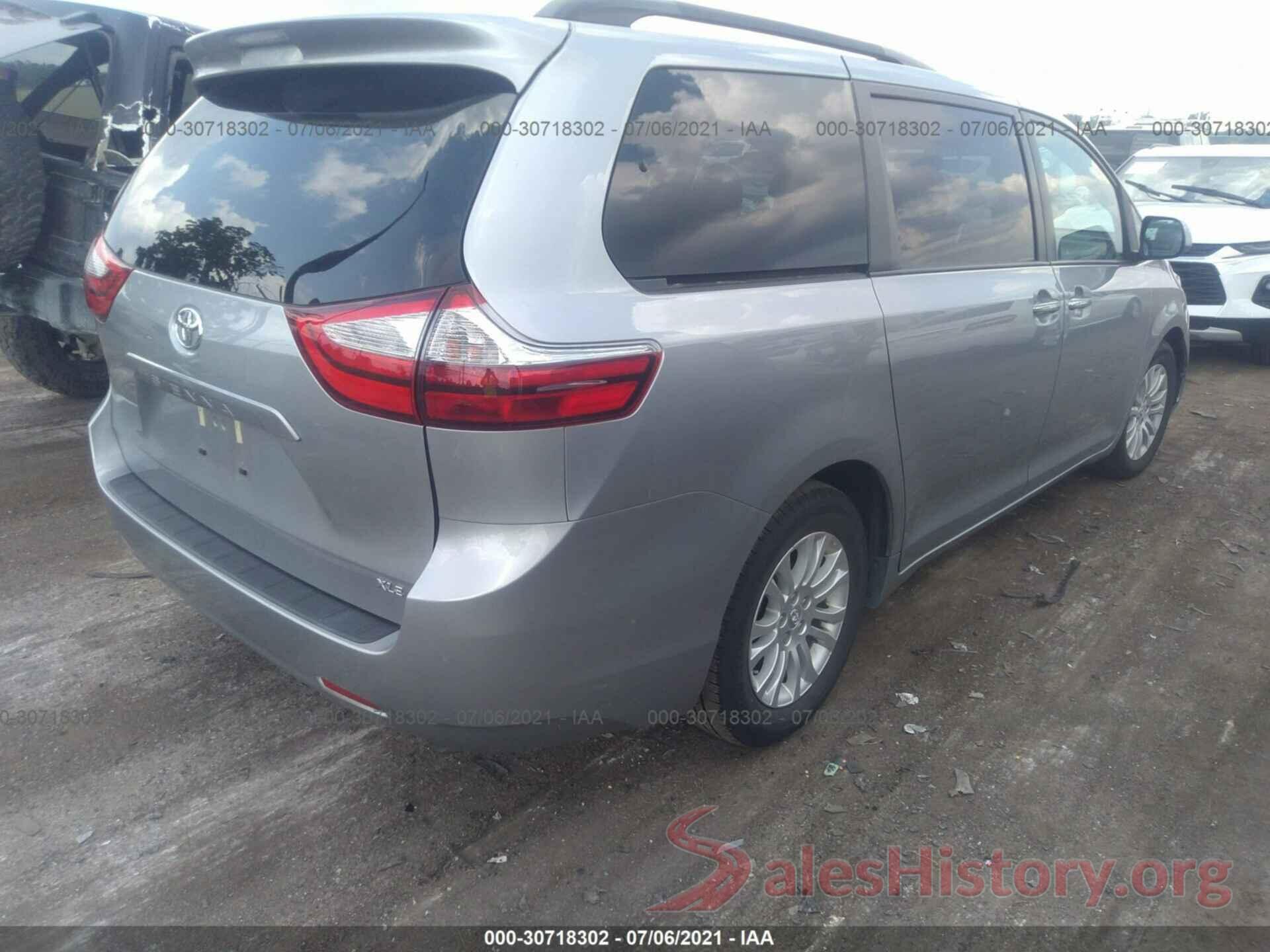 5TDYZ3DC7HS815741 2017 TOYOTA SIENNA