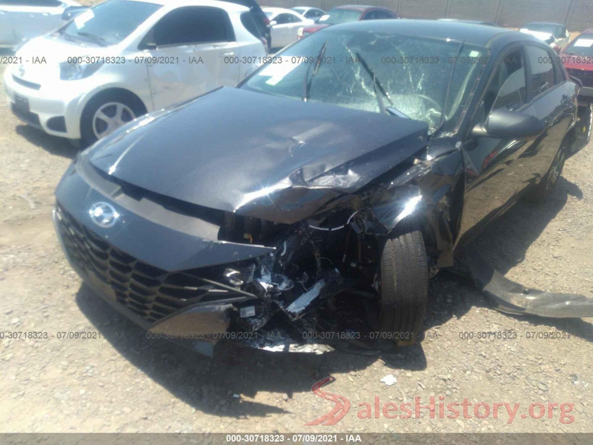 5NPLS4AG5MH000823 2021 HYUNDAI ELANTRA