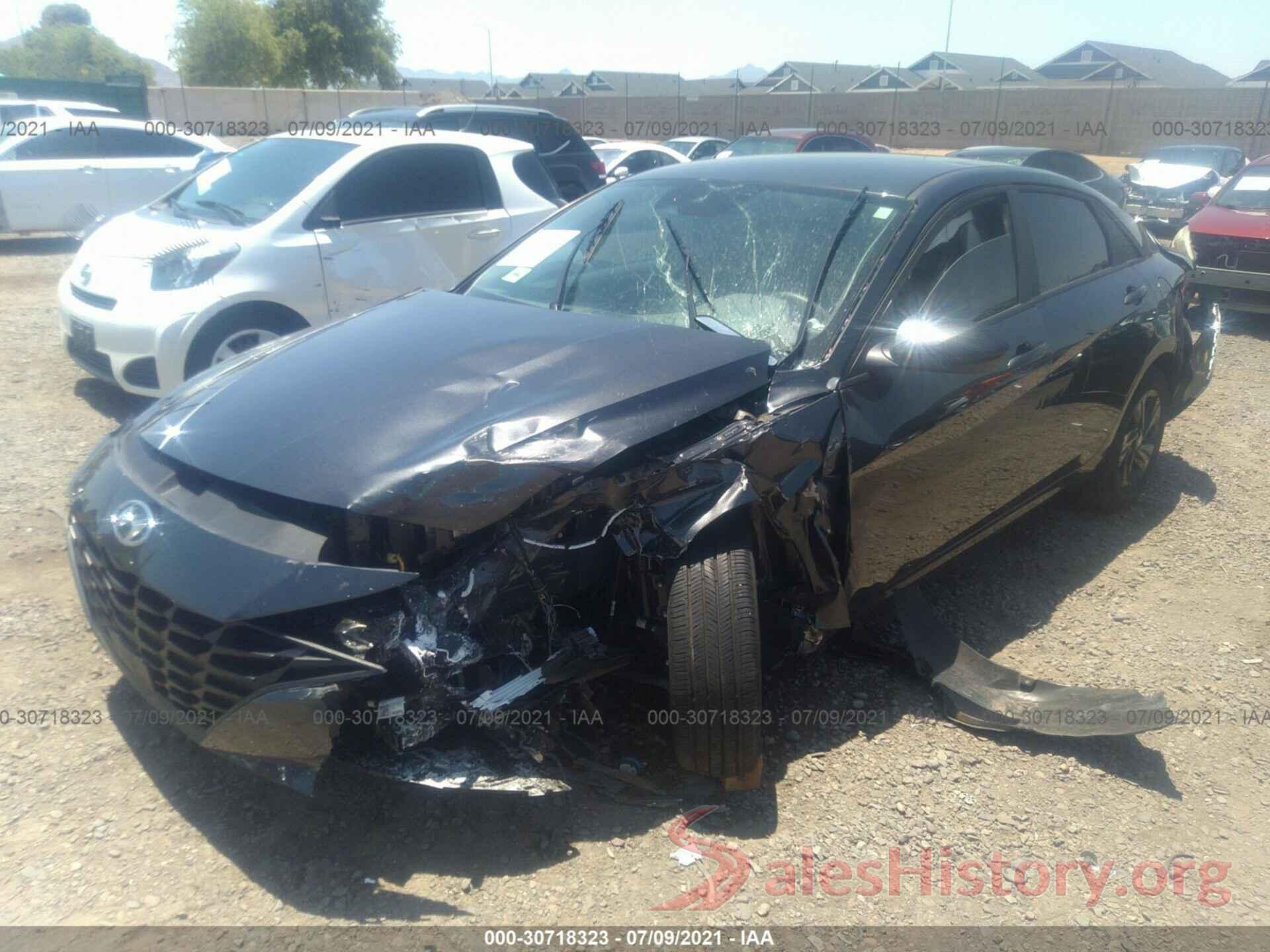 5NPLS4AG5MH000823 2021 HYUNDAI ELANTRA