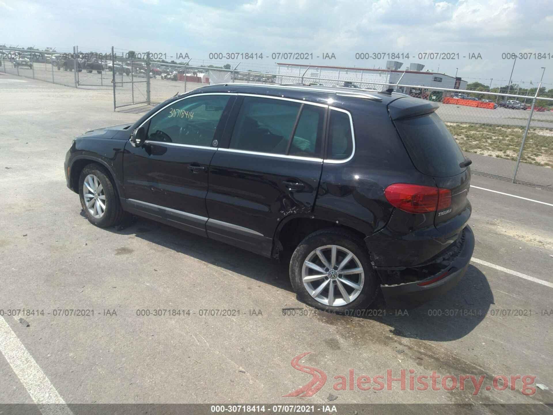 WVGRV7AX0HK029782 2017 VOLKSWAGEN TIGUAN