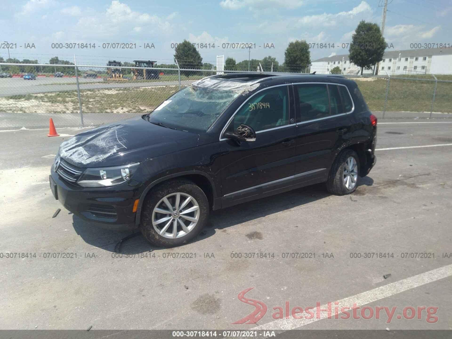 WVGRV7AX0HK029782 2017 VOLKSWAGEN TIGUAN