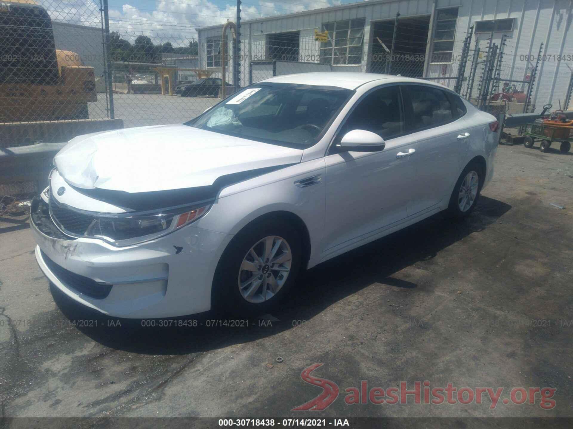 5XXGT4L31GG052717 2016 KIA OPTIMA