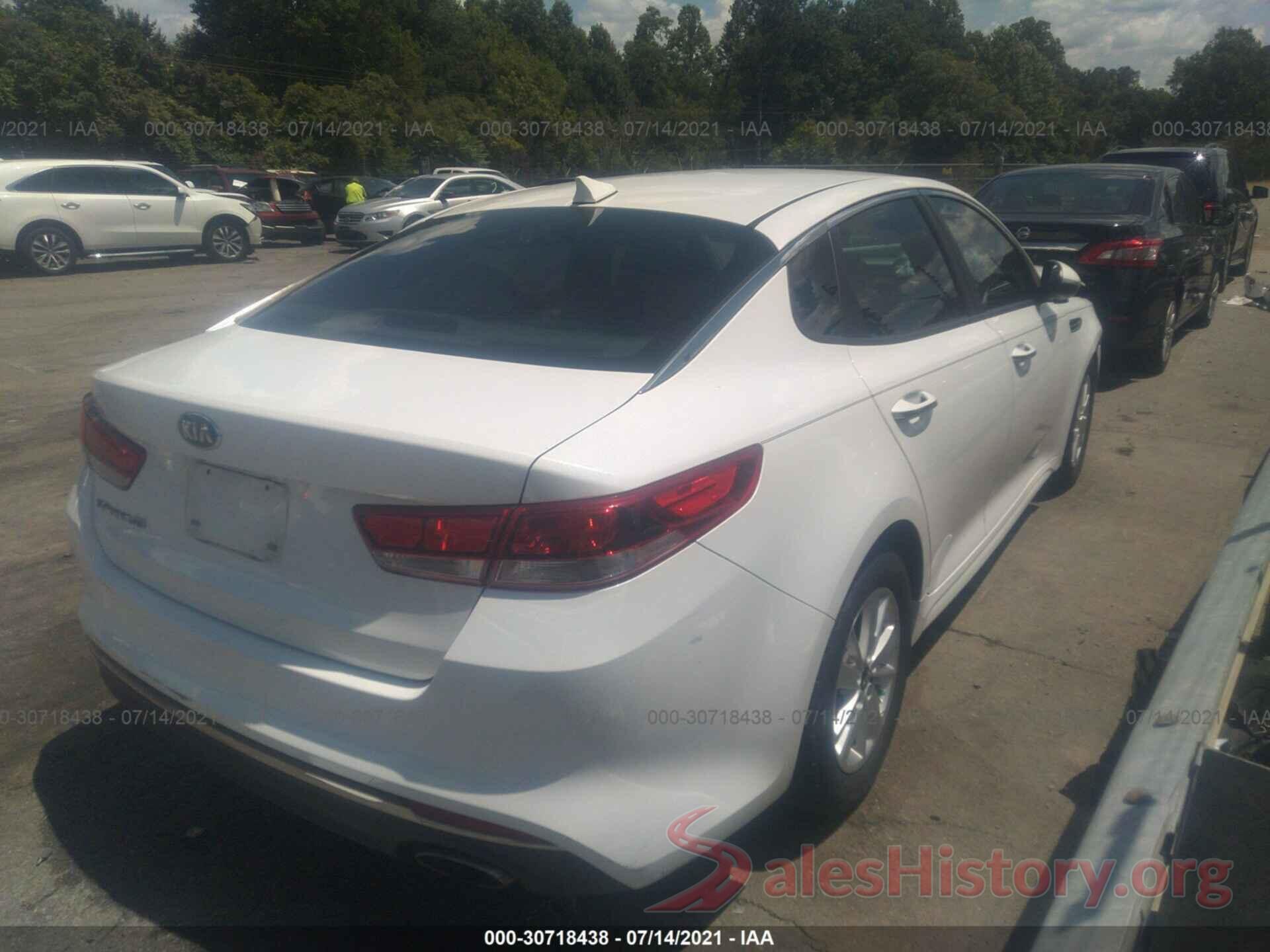 5XXGT4L31GG052717 2016 KIA OPTIMA