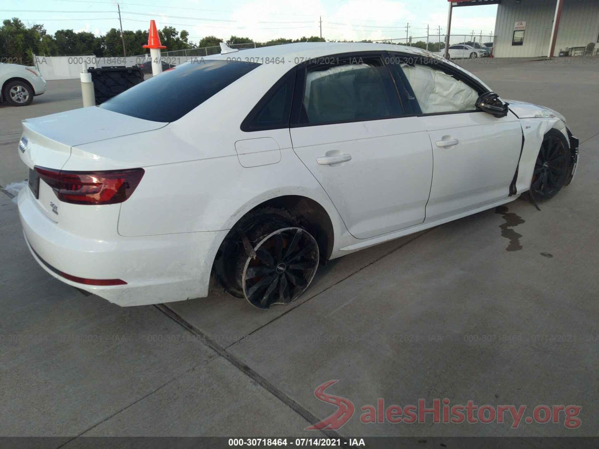 WAUKMAF4XJN015944 2018 AUDI A4