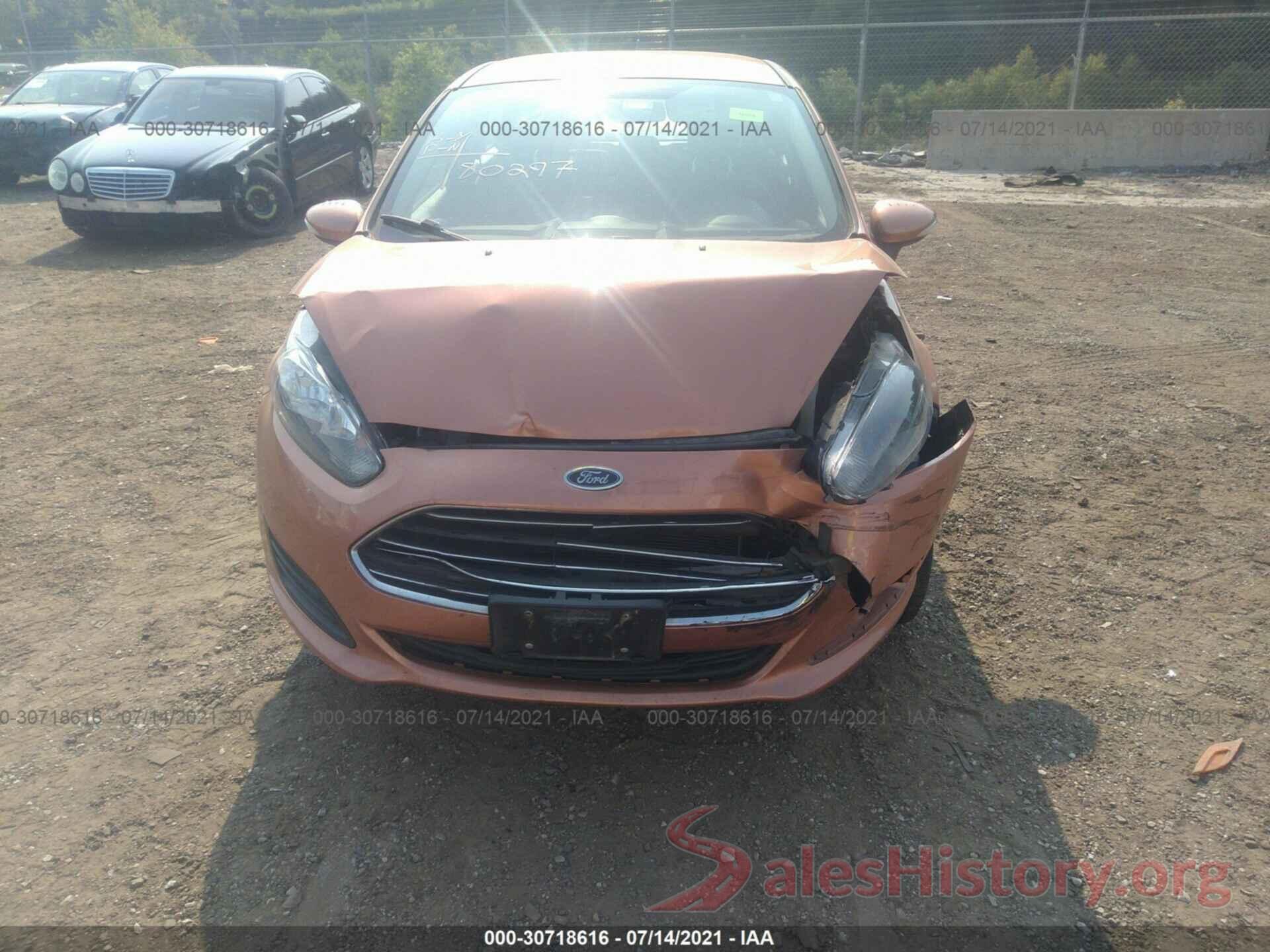 3FADP4EJ0HM167821 2017 FORD FIESTA