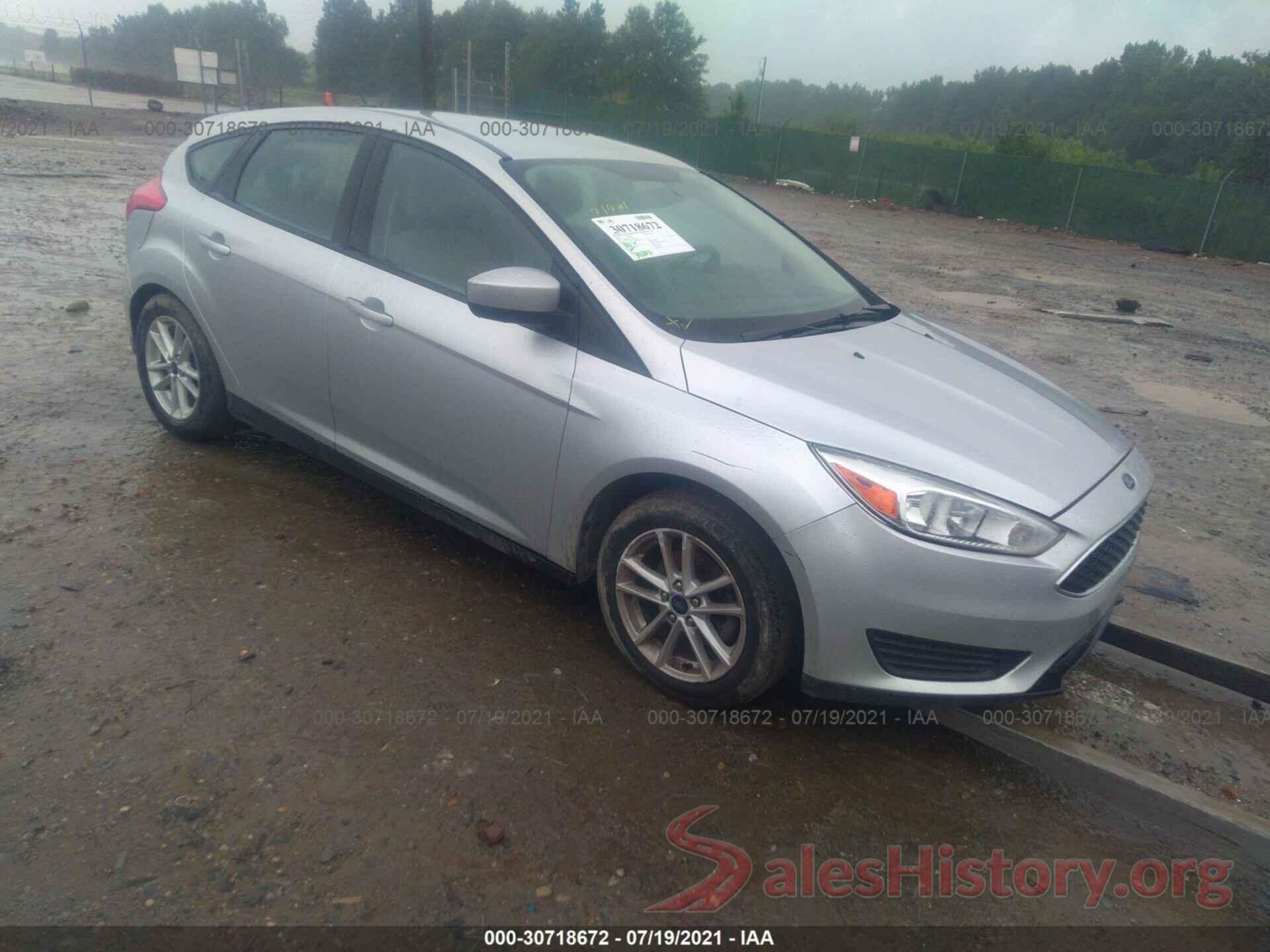 1FADP3K21JL316963 2018 FORD FOCUS