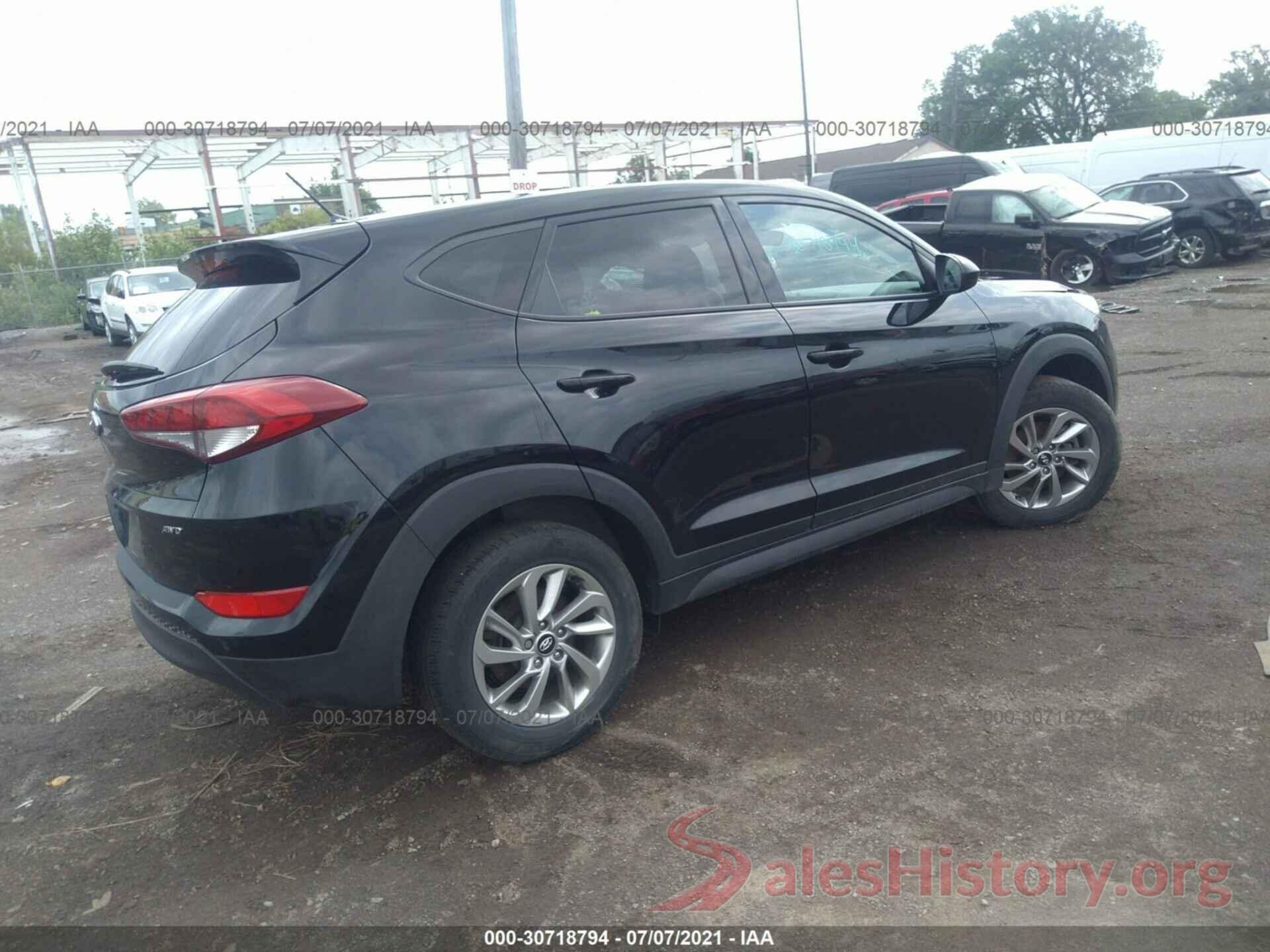 KM8J2CA42JU779814 2018 HYUNDAI TUCSON