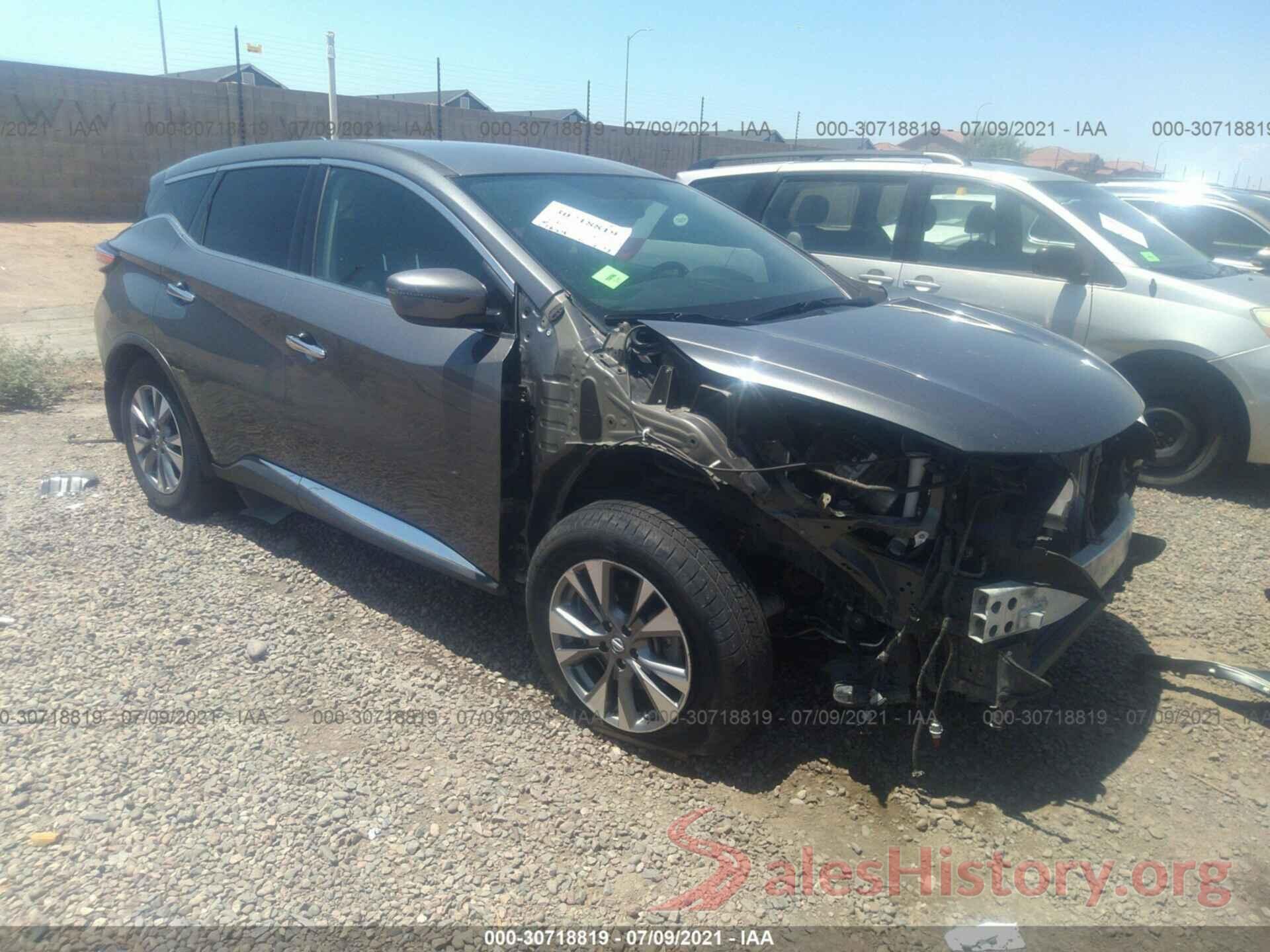 5N1AZ2MG7HN197532 2017 NISSAN MURANO