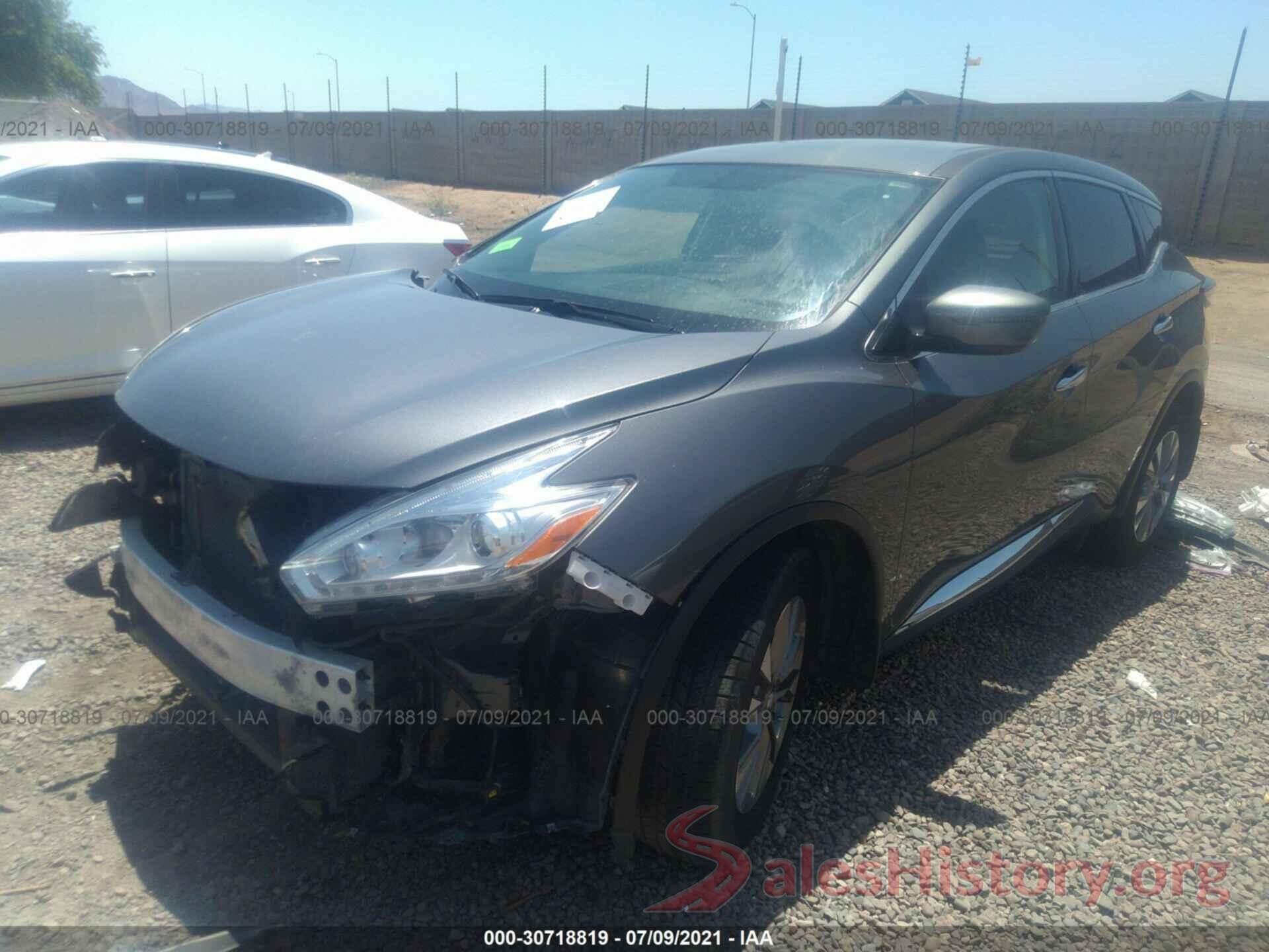 5N1AZ2MG7HN197532 2017 NISSAN MURANO